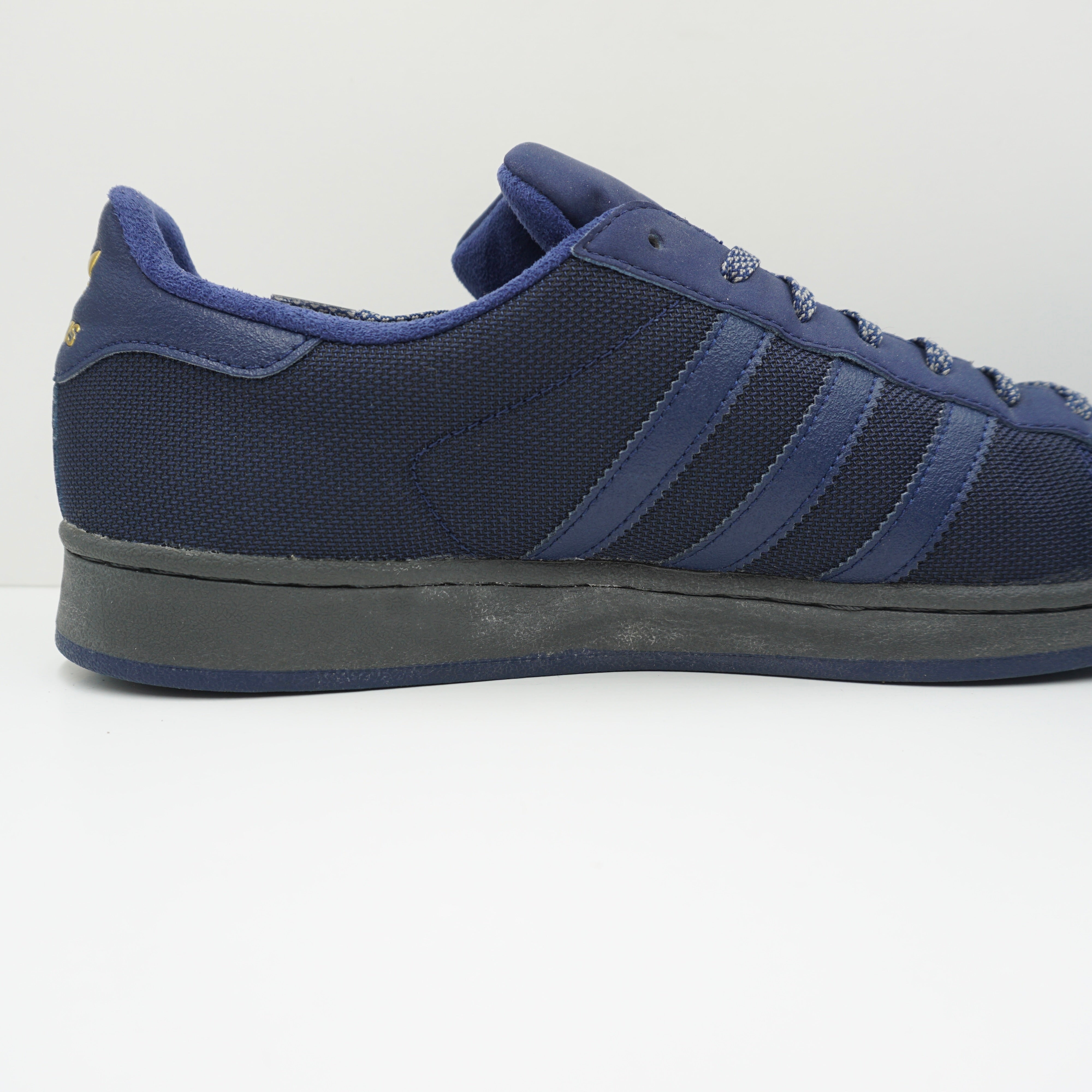 Adidas superstar cheap navy gold