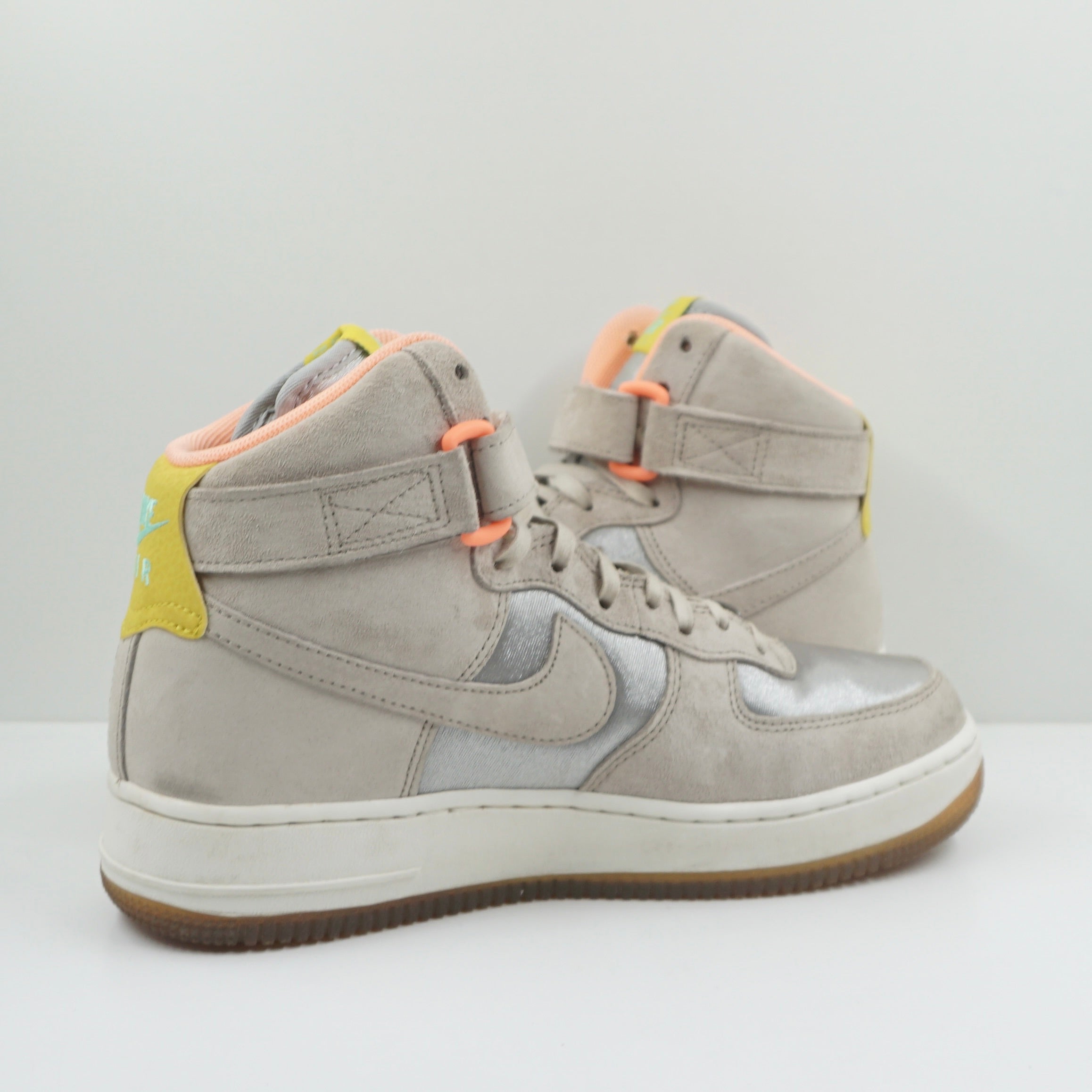 Nike Air Force 1 High Premium Metallic Silver (W)