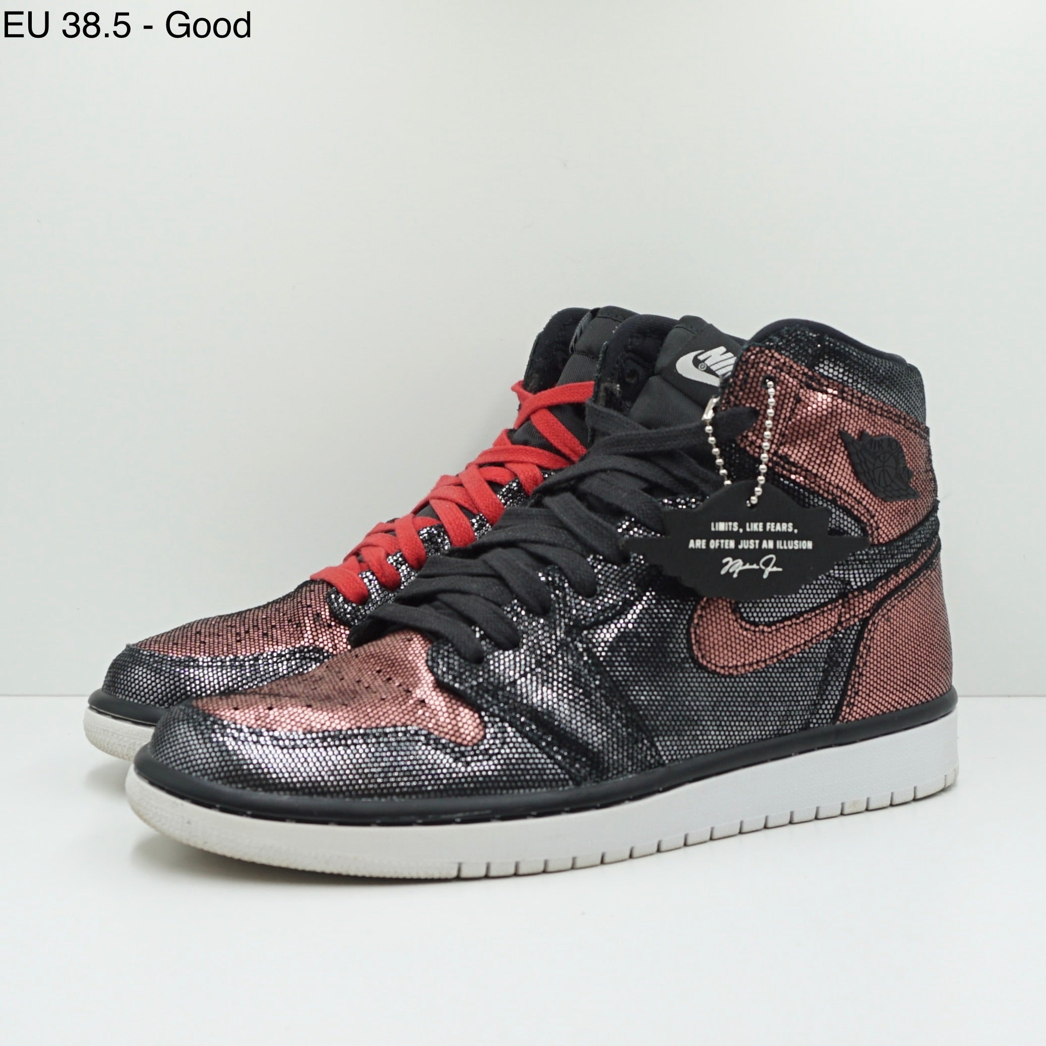 Jordan 1 Retro High Fearless Metallic Rose Gold (W)