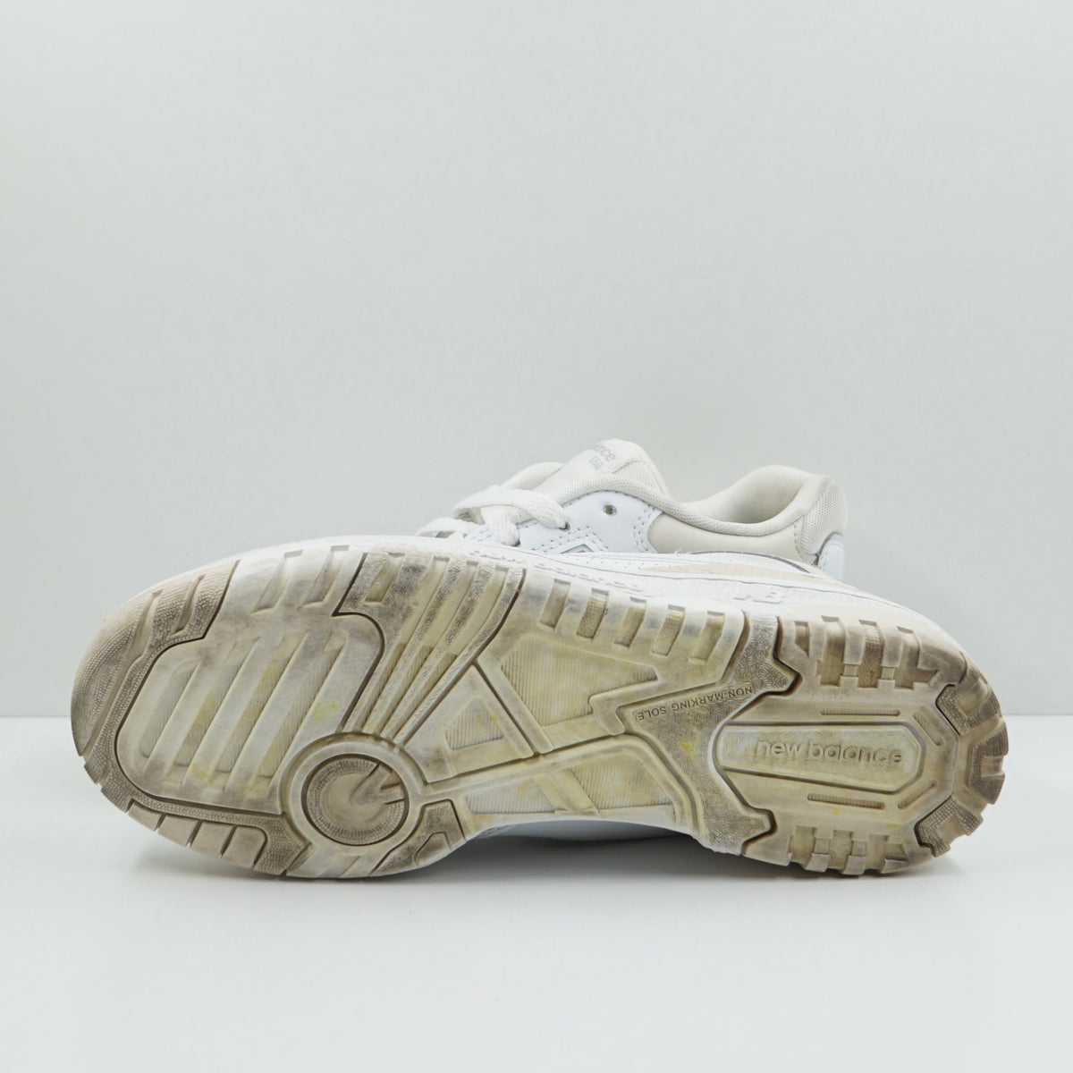 New Balance 550 White Cream Leather (GS)