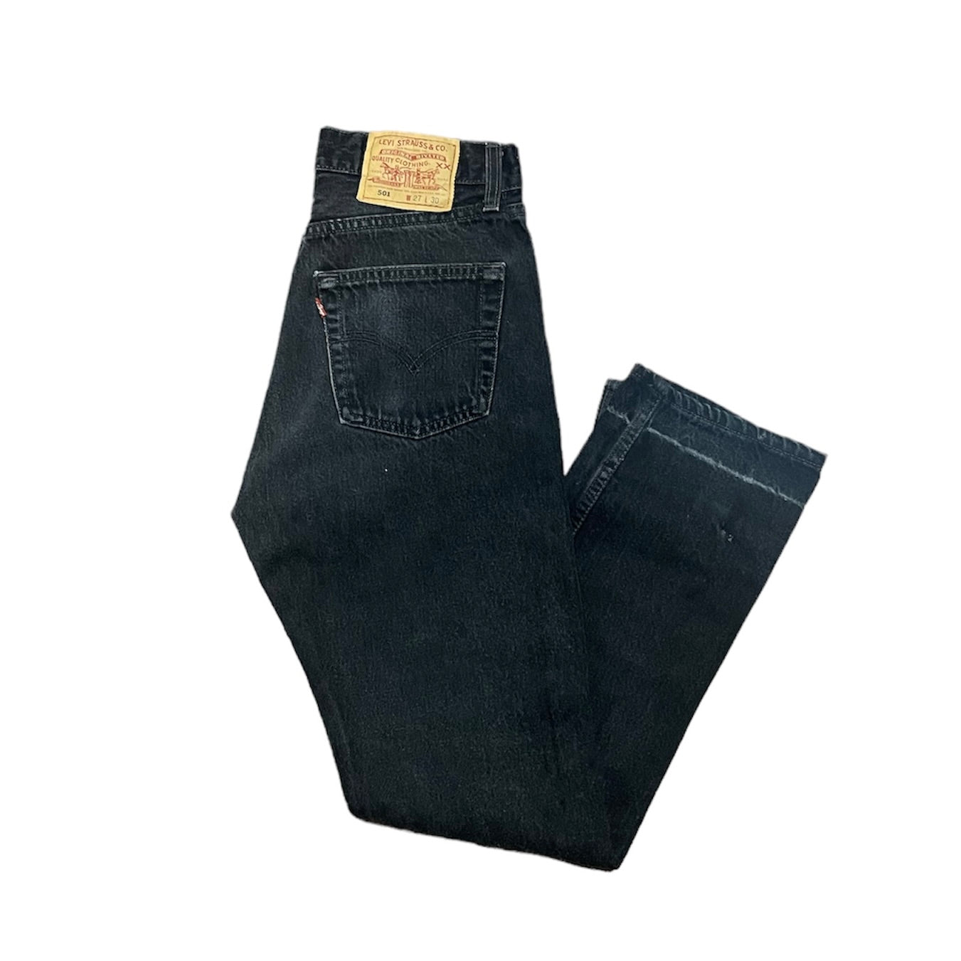 Vintage Levis 501 Black Jeans (W27/L30)