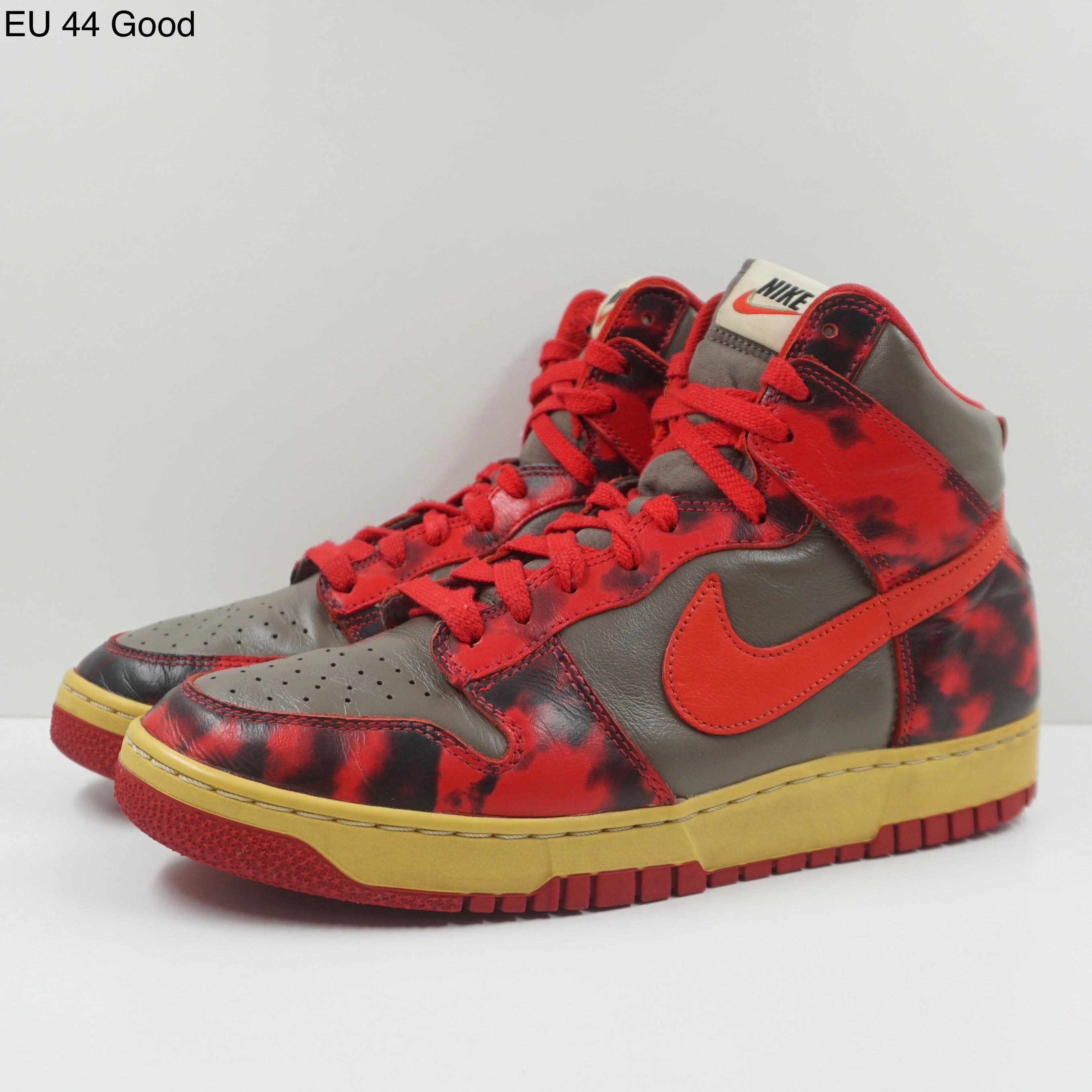 Nike Dunk High 1985 Red Acid Wash