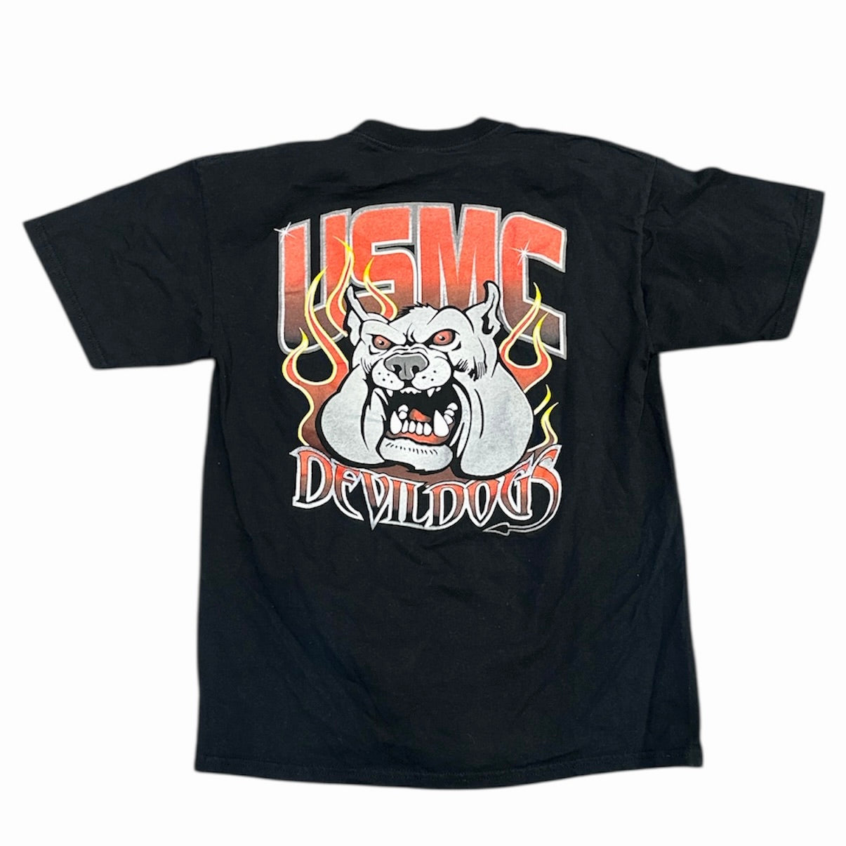 USMC Devil Dogs Black Tshirt