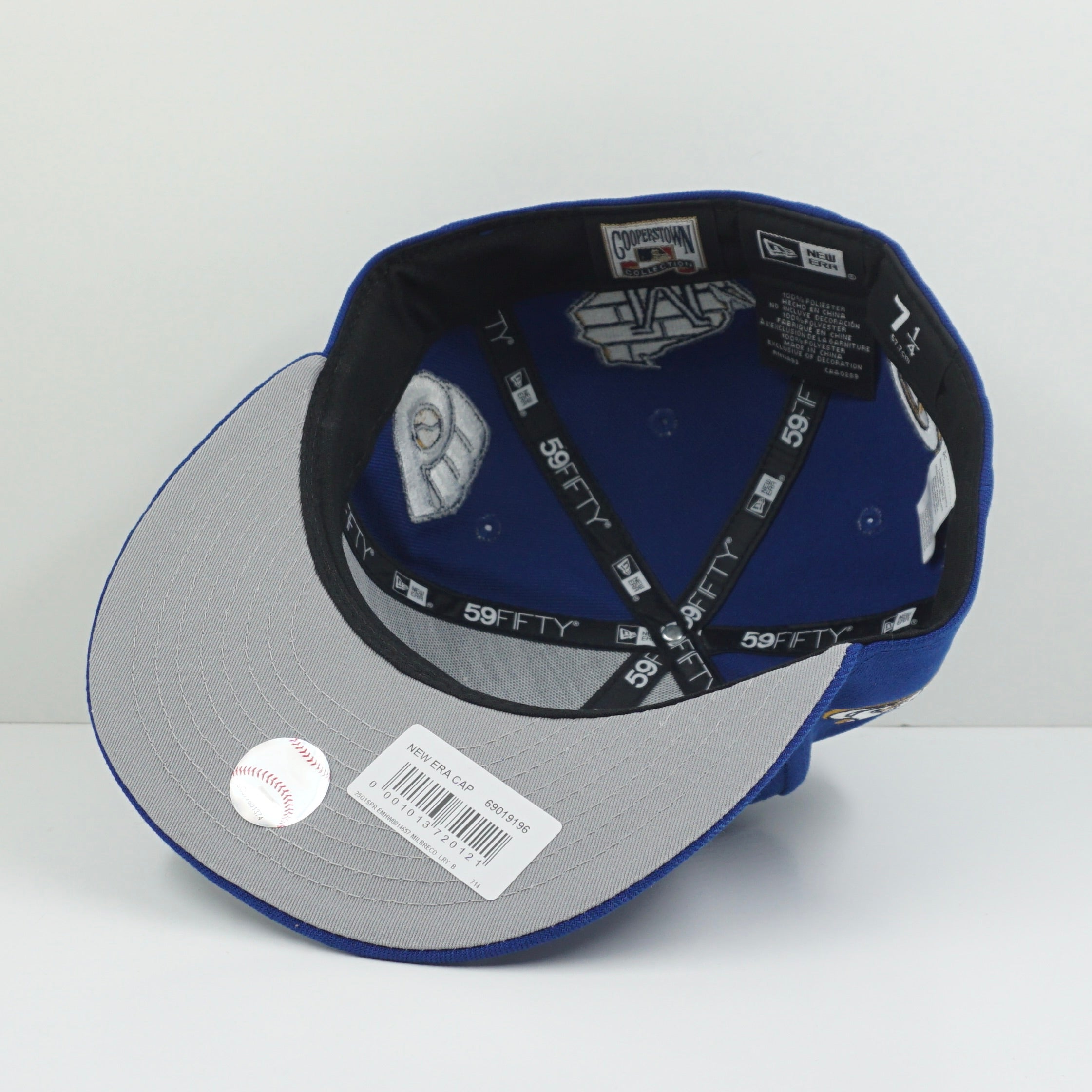 New Era Cooperstown Milwaukee Brewers Multi Logo Fitted Cap