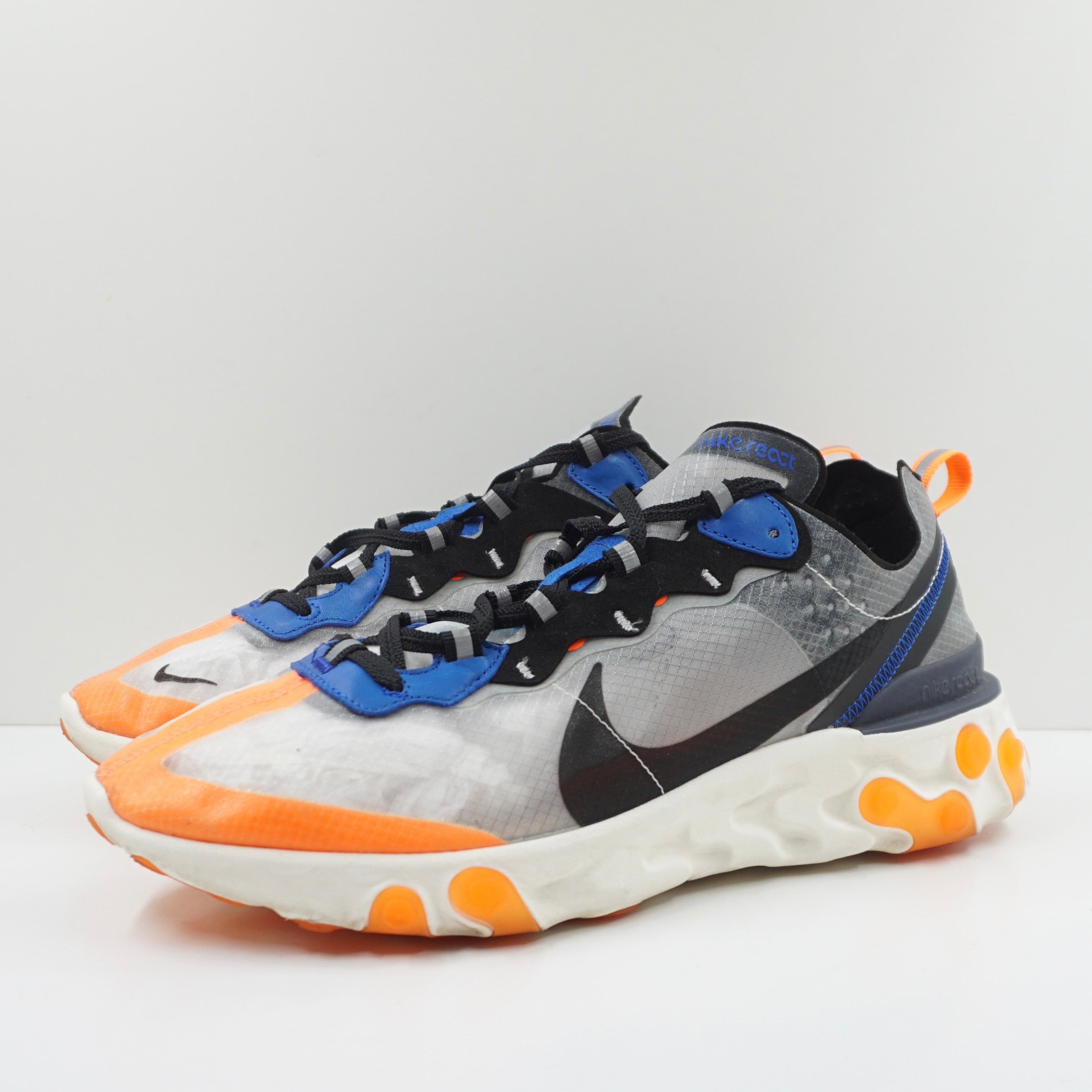 Nike React Element 87 Thunder Blue/Total Orange - Main Image