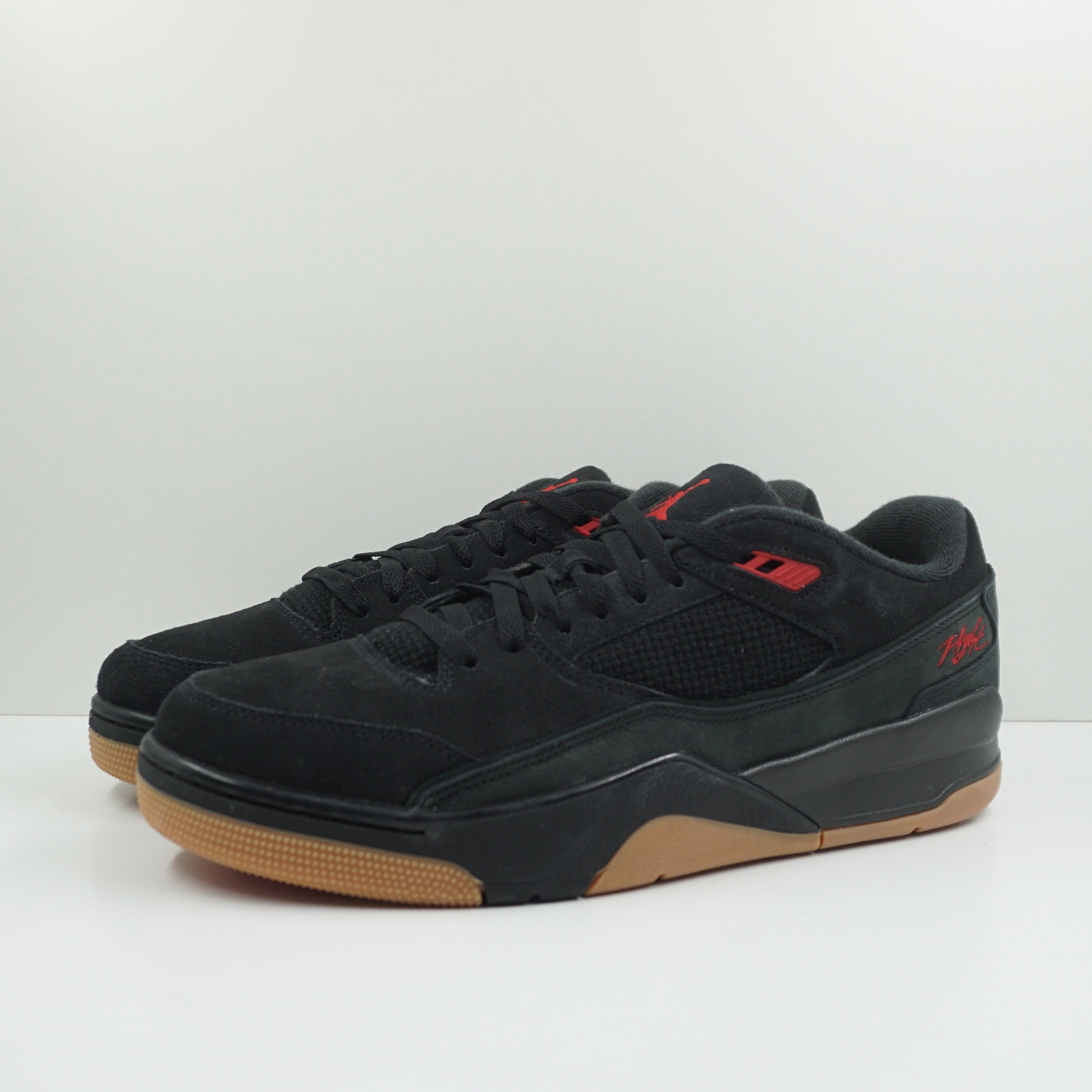 Jordan Flight Court Black Red