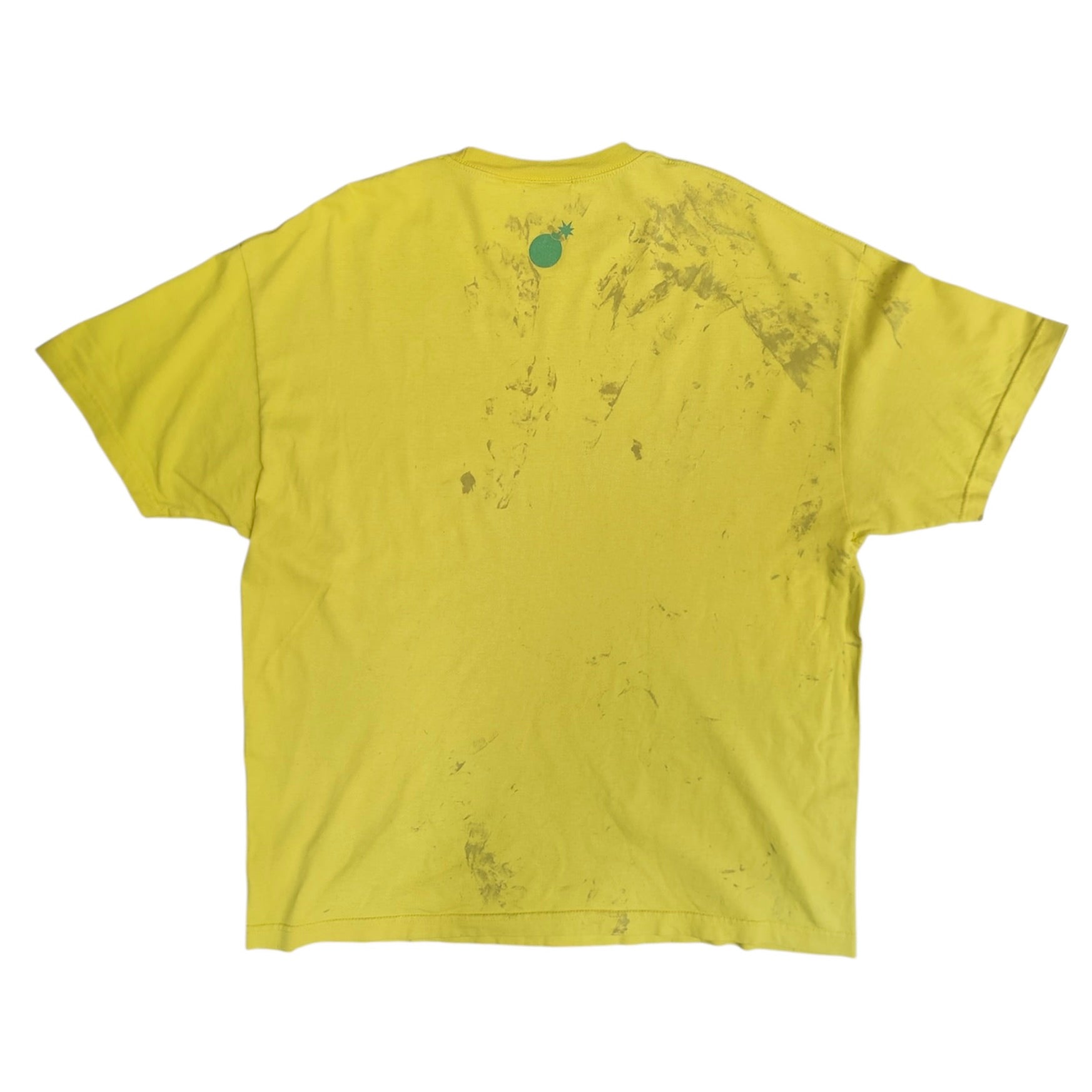 The Hundreds Lizard Paint Yellow Tshirt