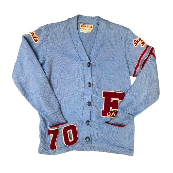 Vintage Anchorage Alaska Varsity Cardigan