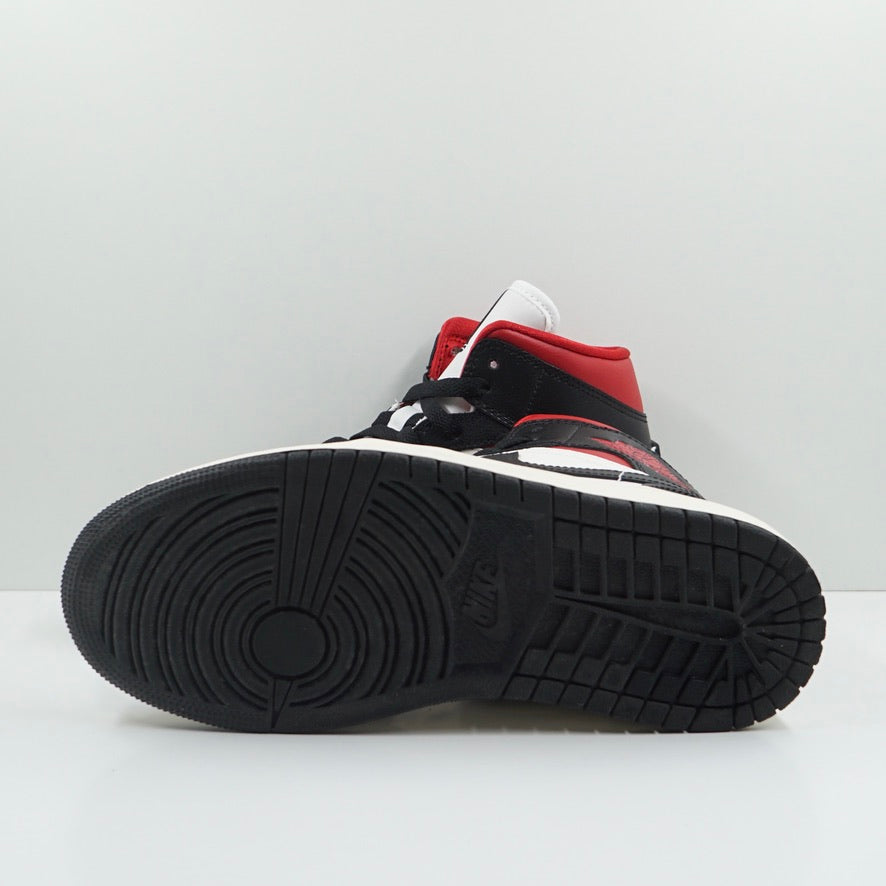 Jordan 1 Mid Gym Red Panda (W)