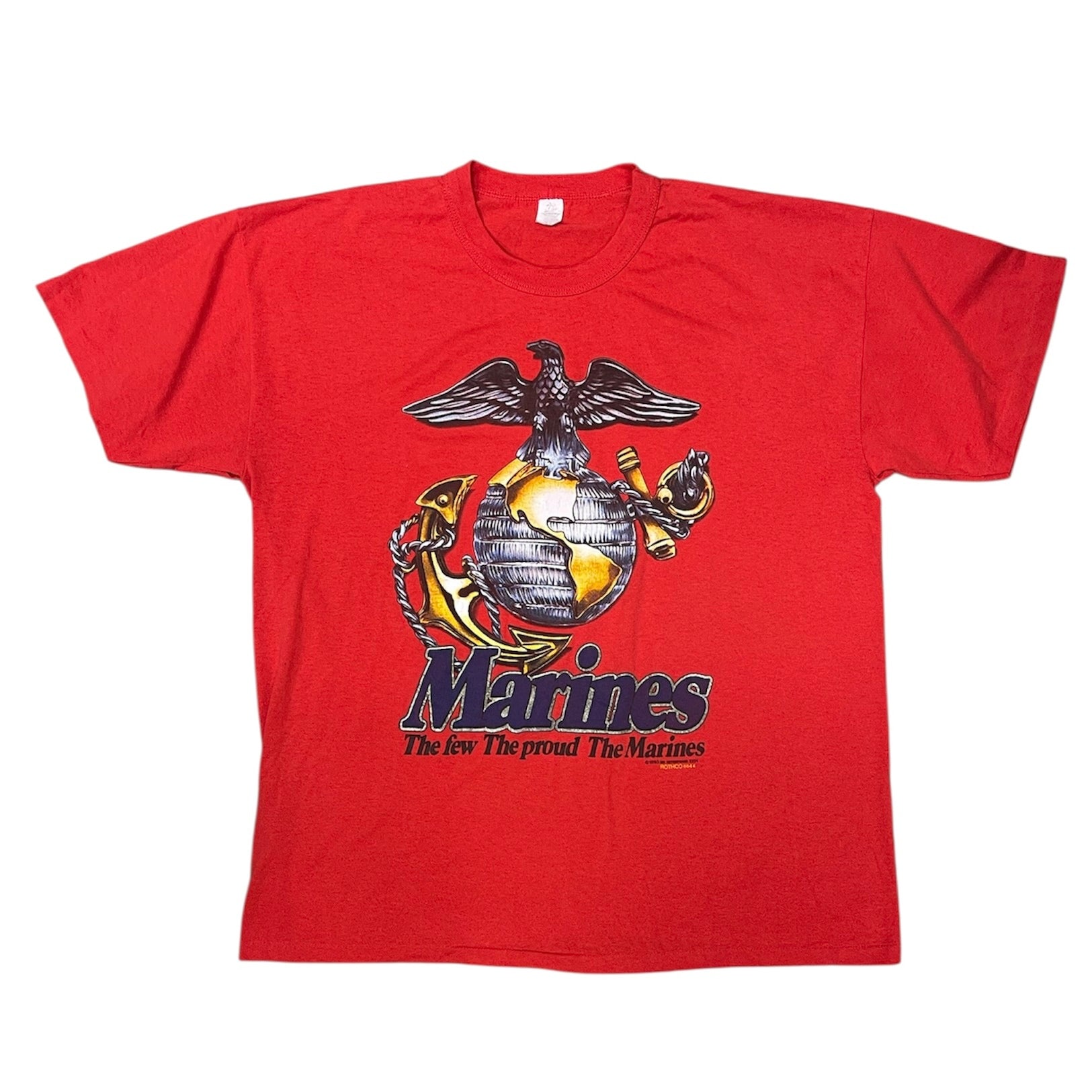 The Few The Proud The Marines 1993 Red Tshirt