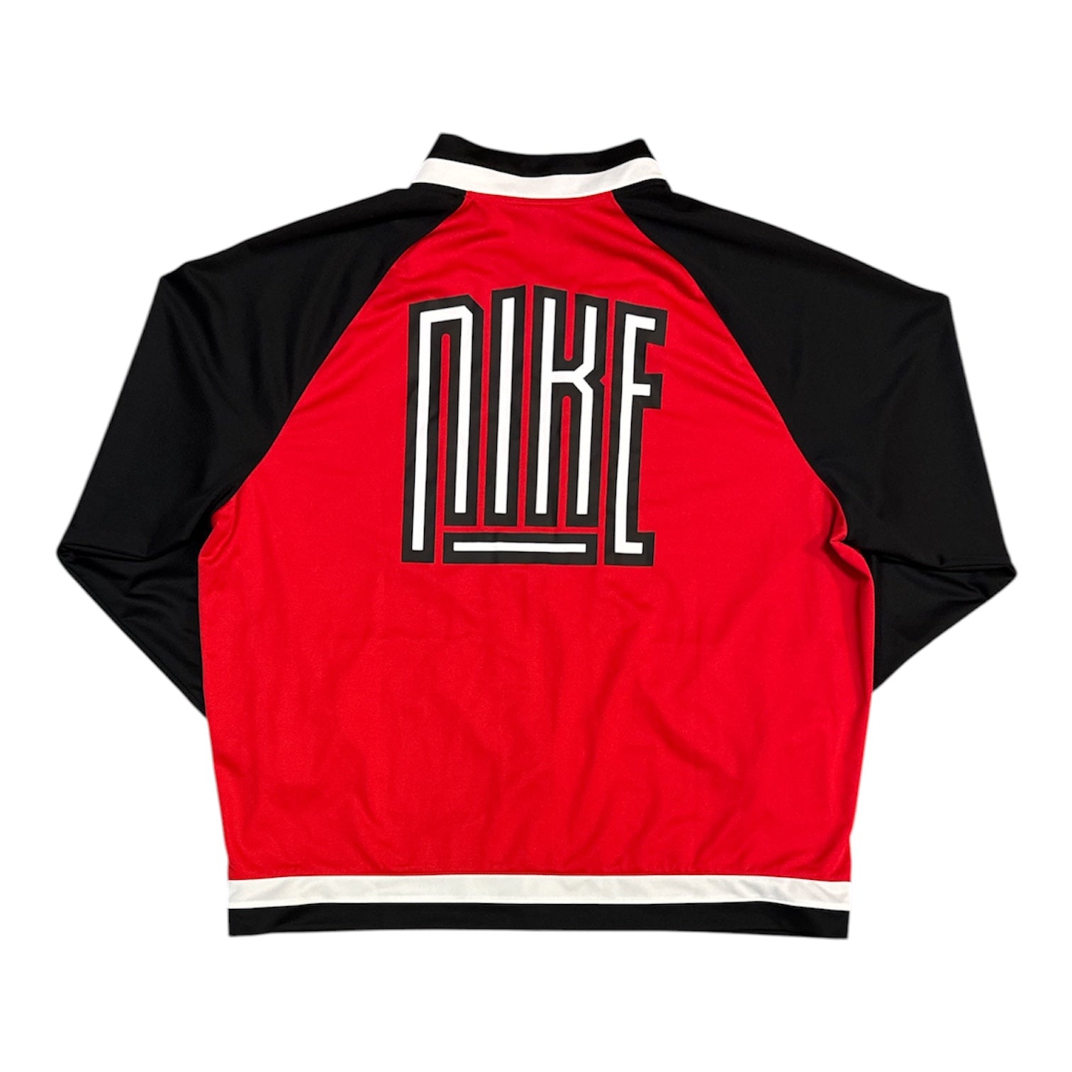 Nike Dri-FIT Red Black Basketball Jacket
