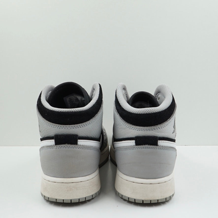 Jordan 1 Mid SE Elephant Print (GS)