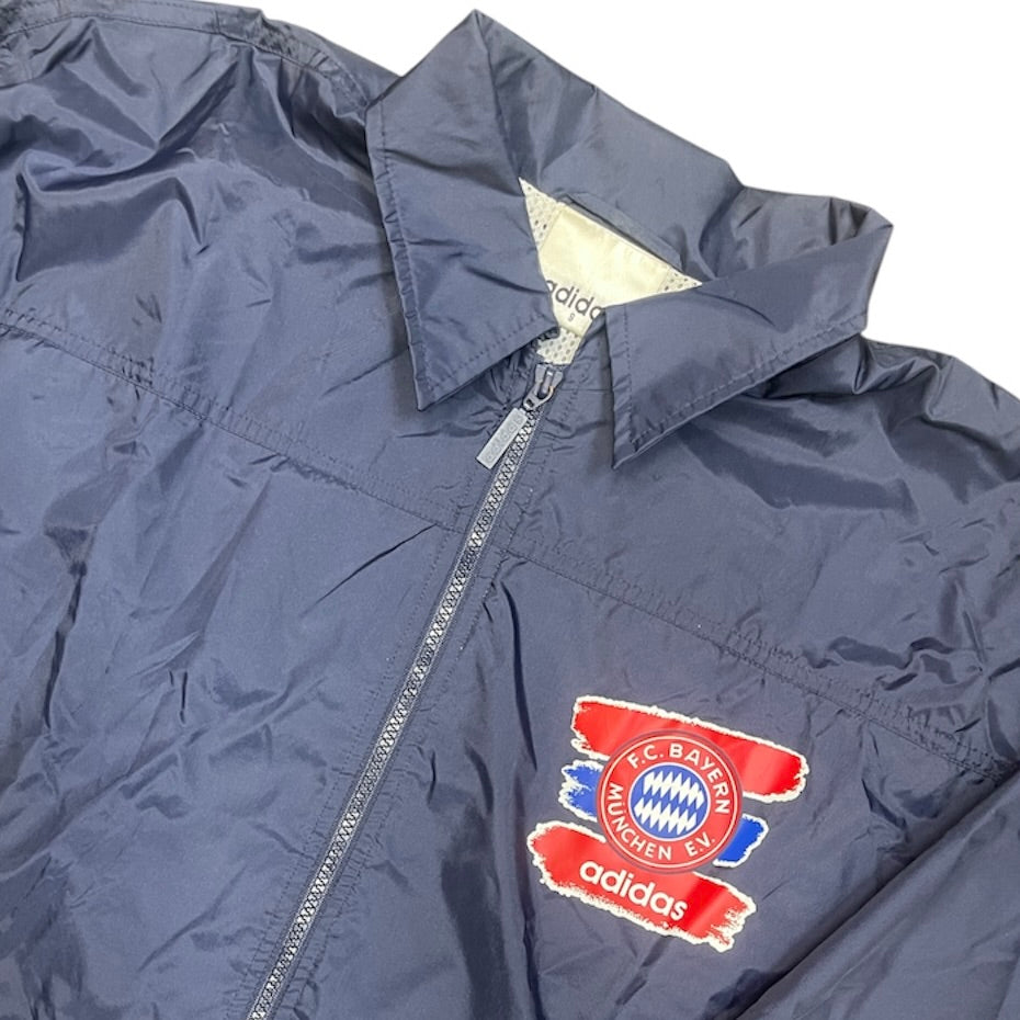 Vintage Adidas Bayern Munchen Coach Football Jacket