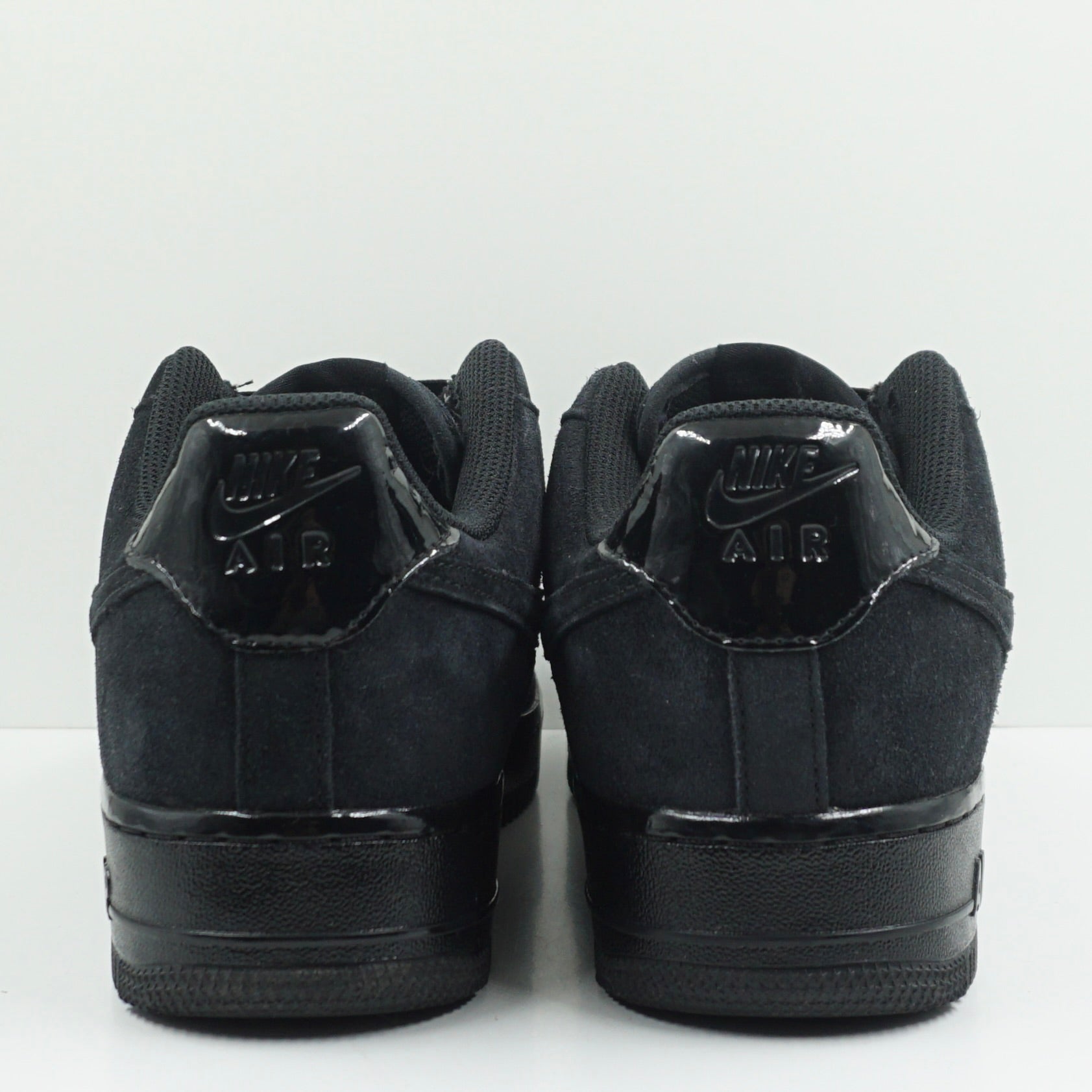 Nike Air Force 1 Low '07 Triple Black Suede (W)