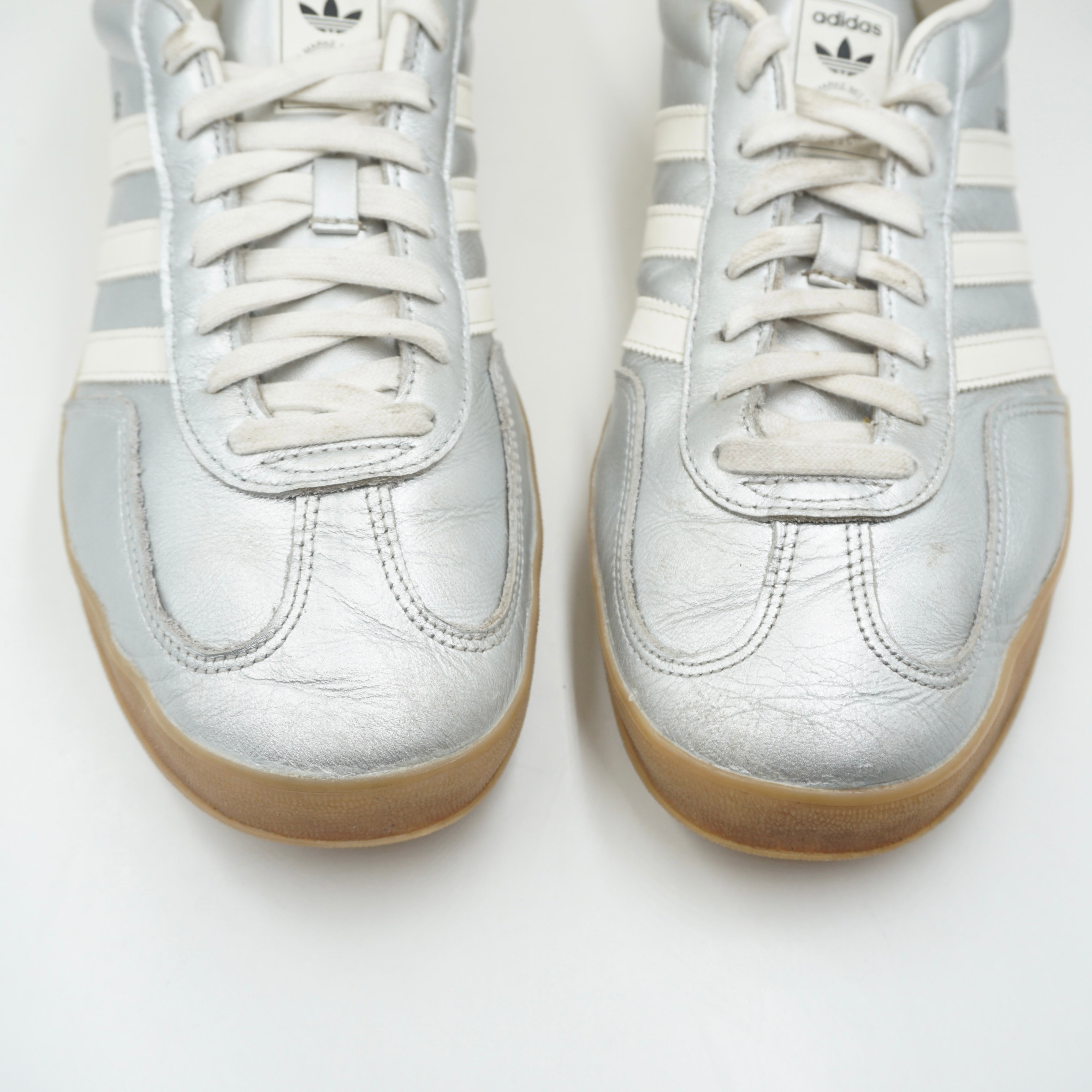Adidas Gazelle Indoor Silver Metallic Core White