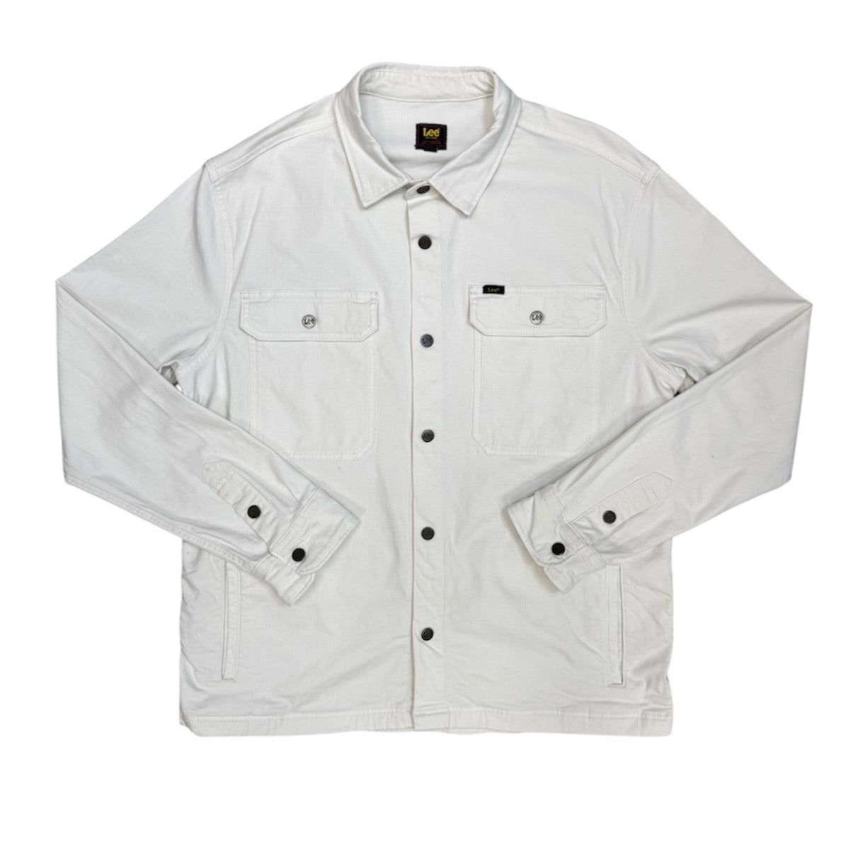 Lee Stretchy Denim White Overshirt