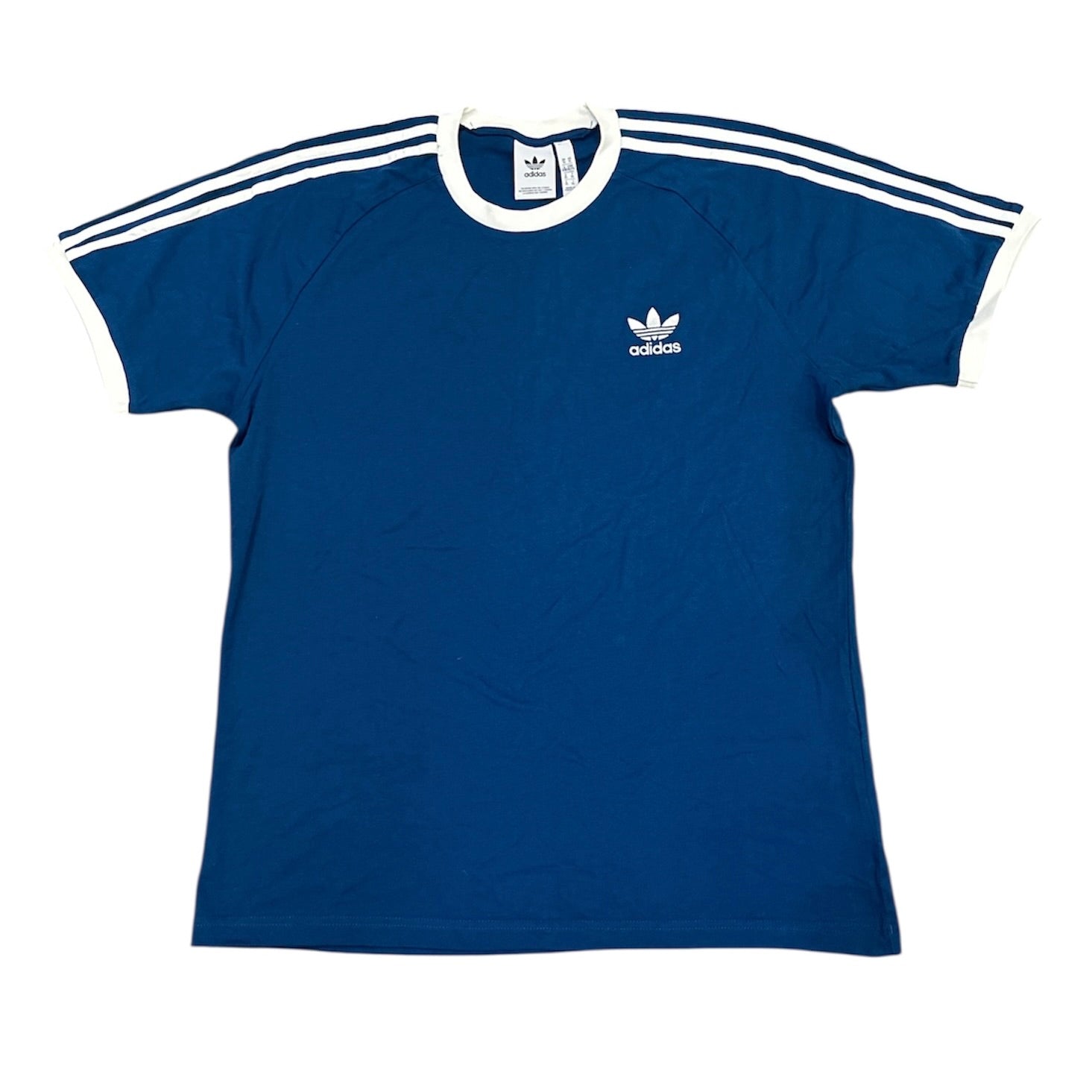 Adidas Originals 3-Stripes Royal Blue Tshirt