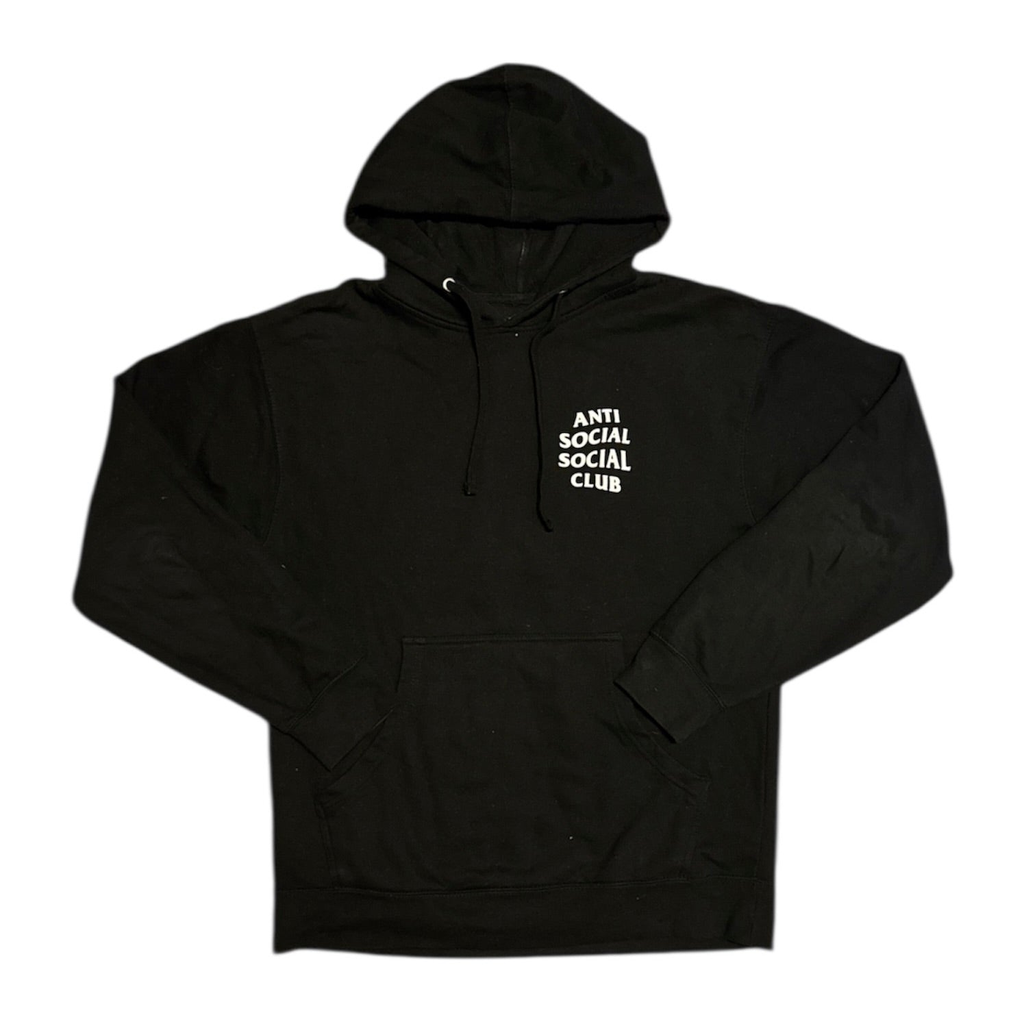 Anti Social Social Club Black White Hoodie