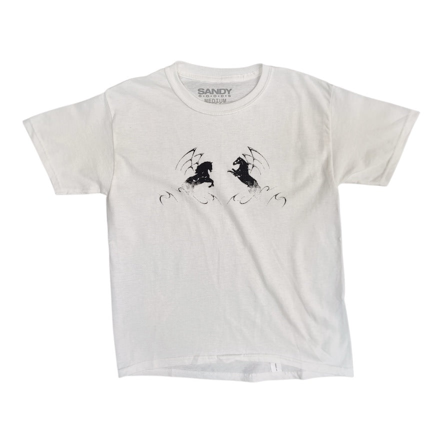 Sandy Goods Negin Horse Baby White Tshirt (W)