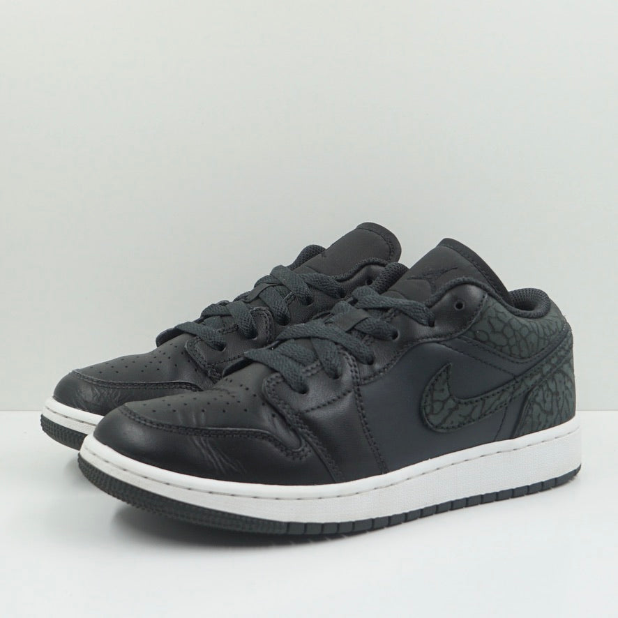 Jordan 1 Low SE Black Elephant (GS)