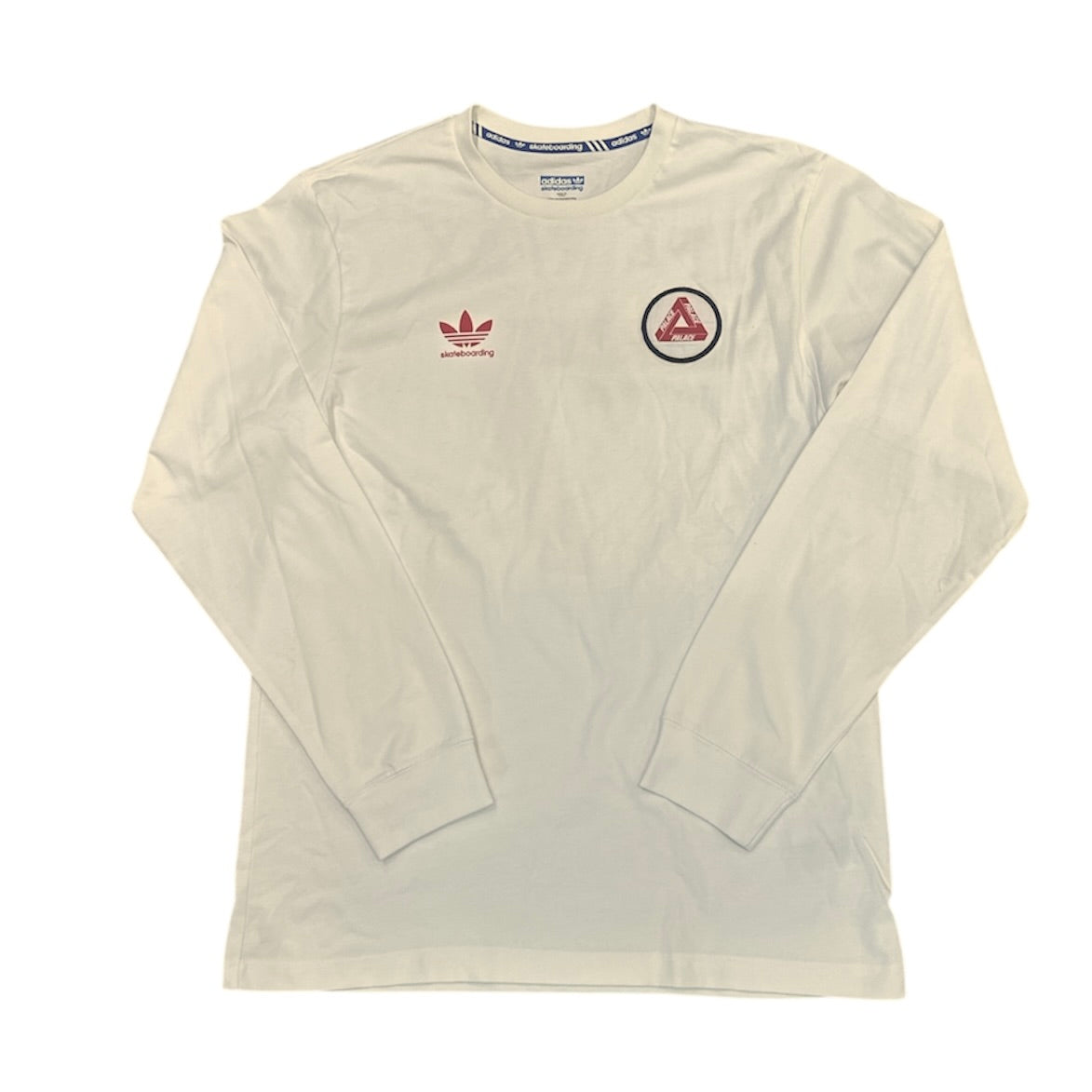 Adidas Skateboarding x Palace Fairfax White Long Sleeve