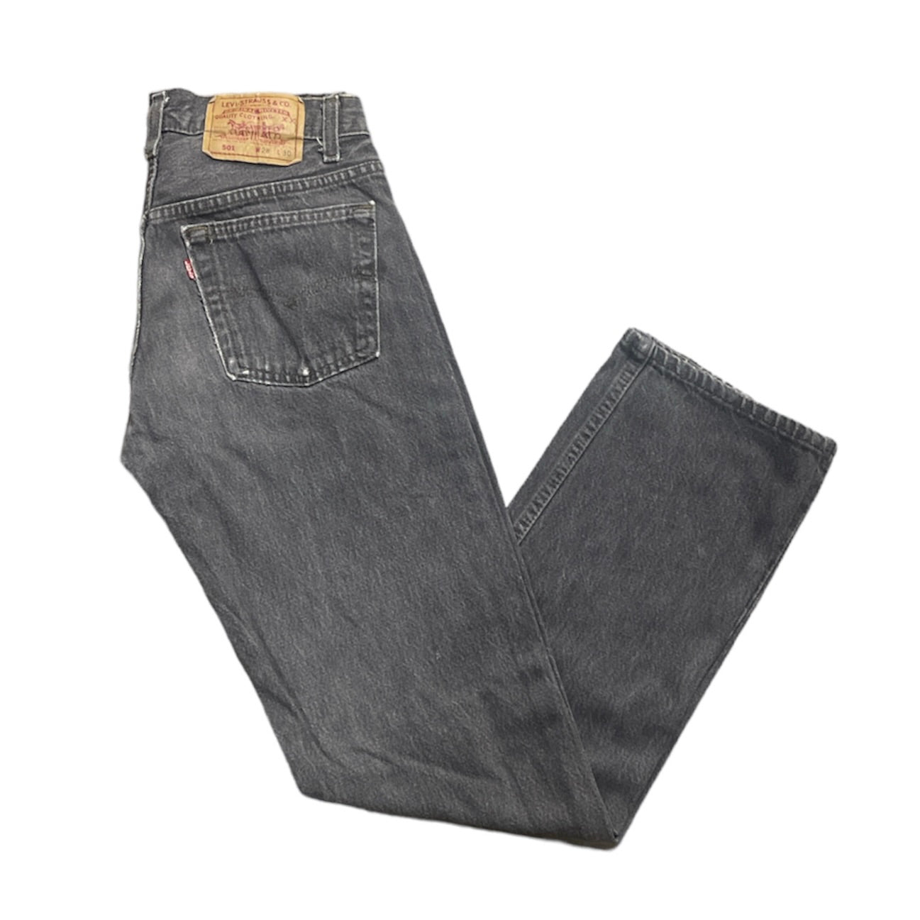 Vintage Levis 501 Vintage Grey Jeans (W28/L30)