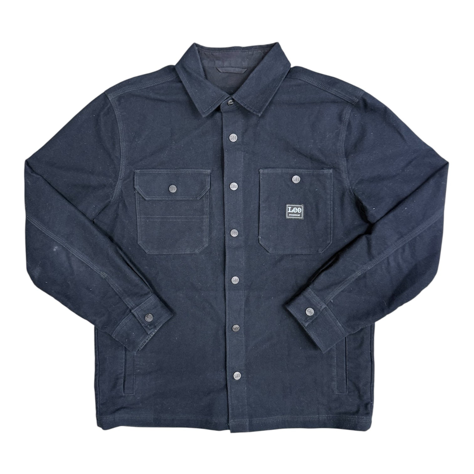 Lee Workwear Navy Overshirt Jacket