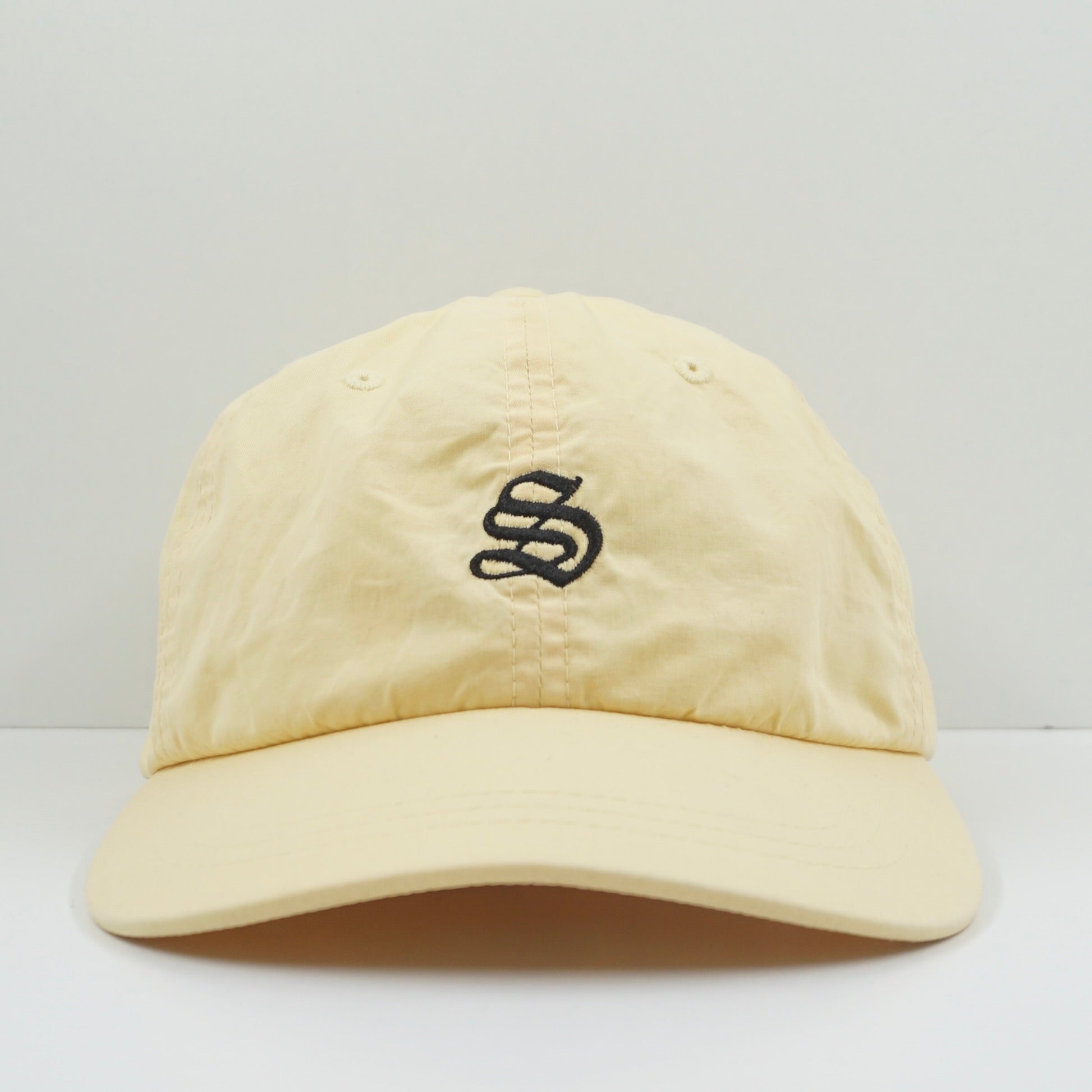 Stussy Old English Logo Yellow Adjustable Cap