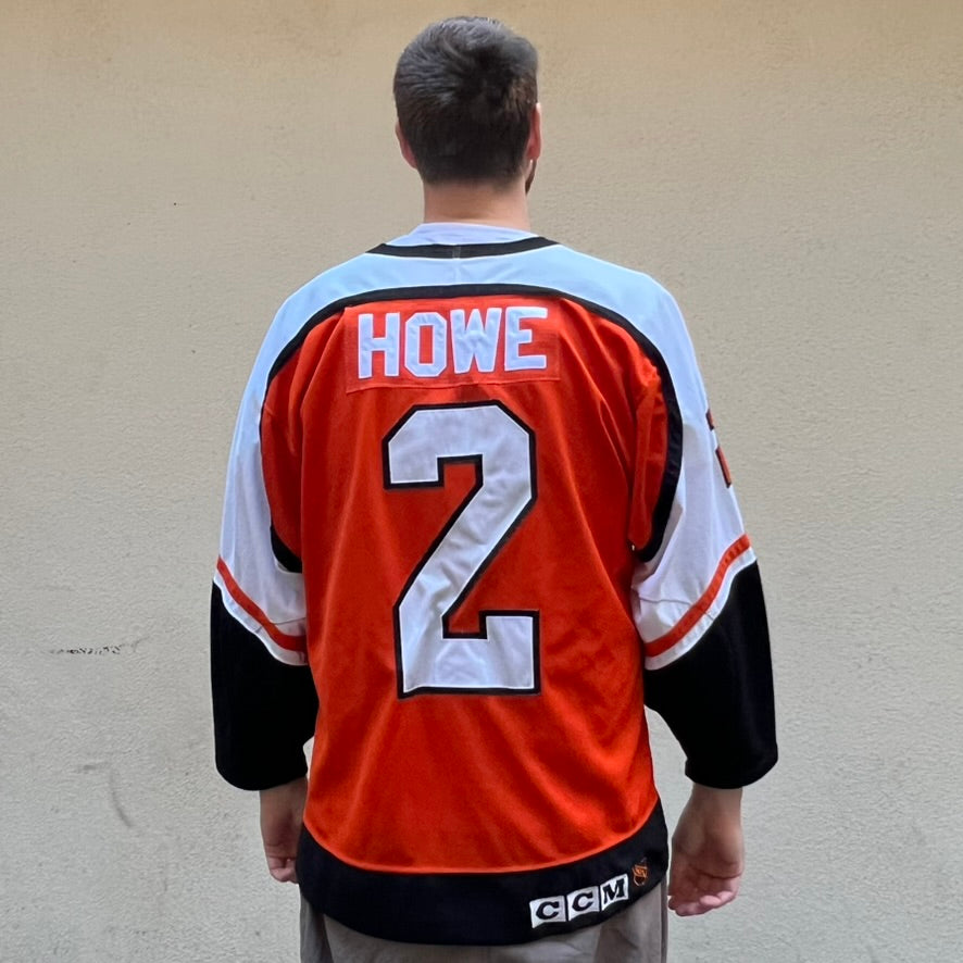 Philadephia Flyers Howe #2 NHL Hockey Jersey