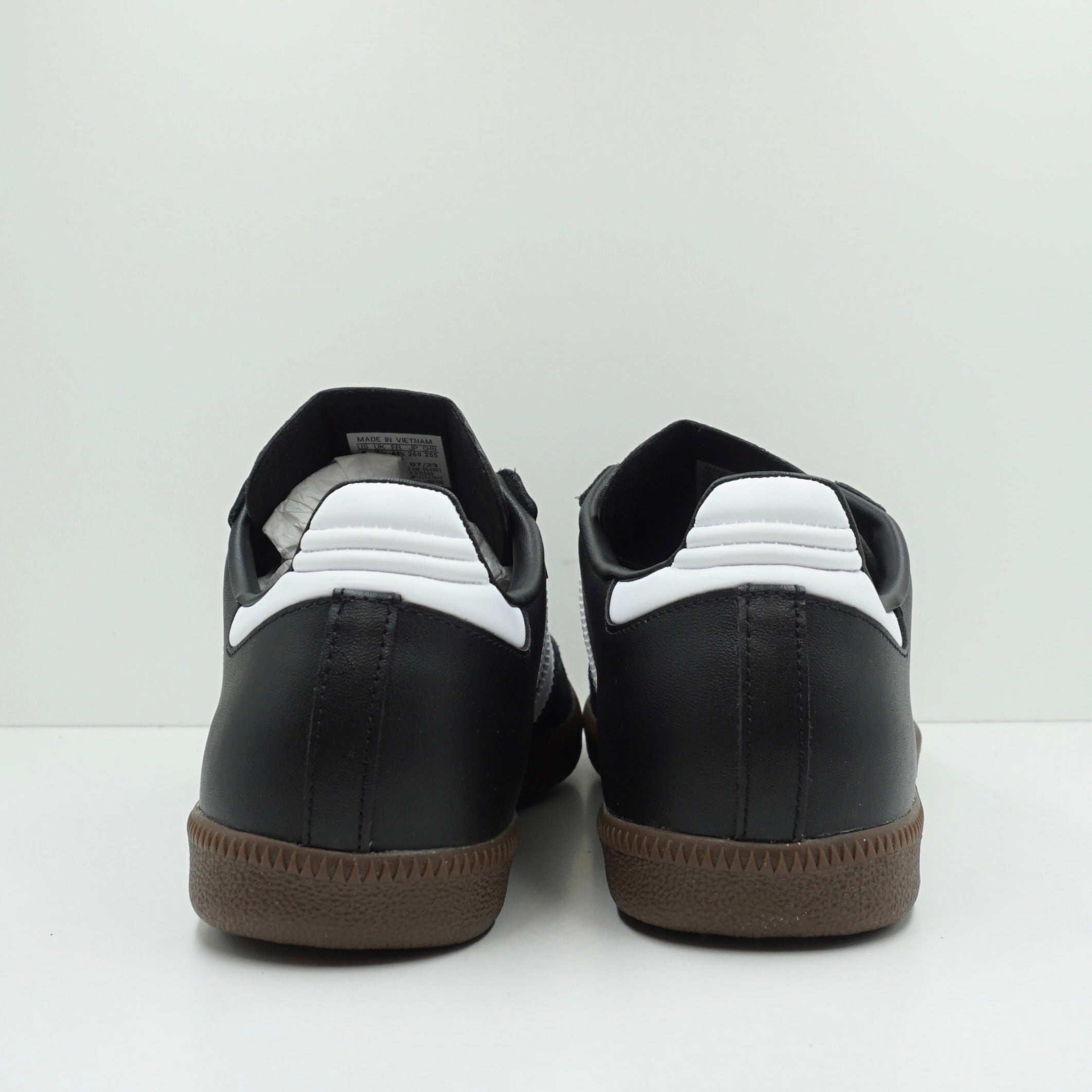 Adidas Samba Leather Black White
