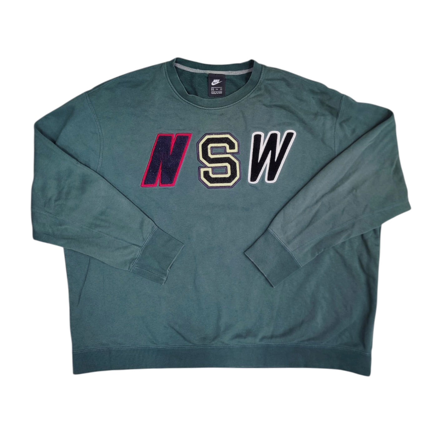 Nike Sportswear NSW Logo Green Sweatshirt