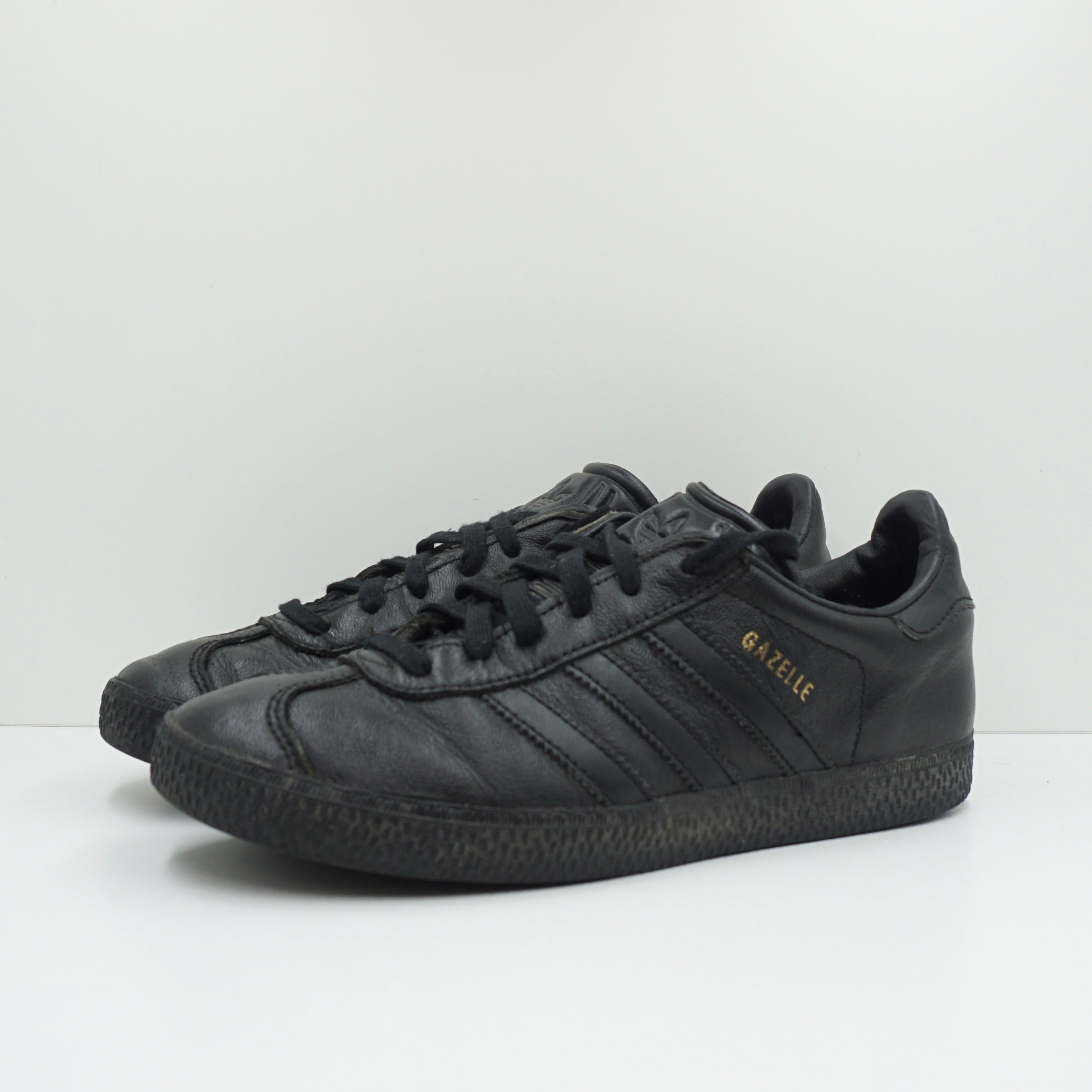 Adidas Gazelle Black Leather Adidas Gazelle Black Leather