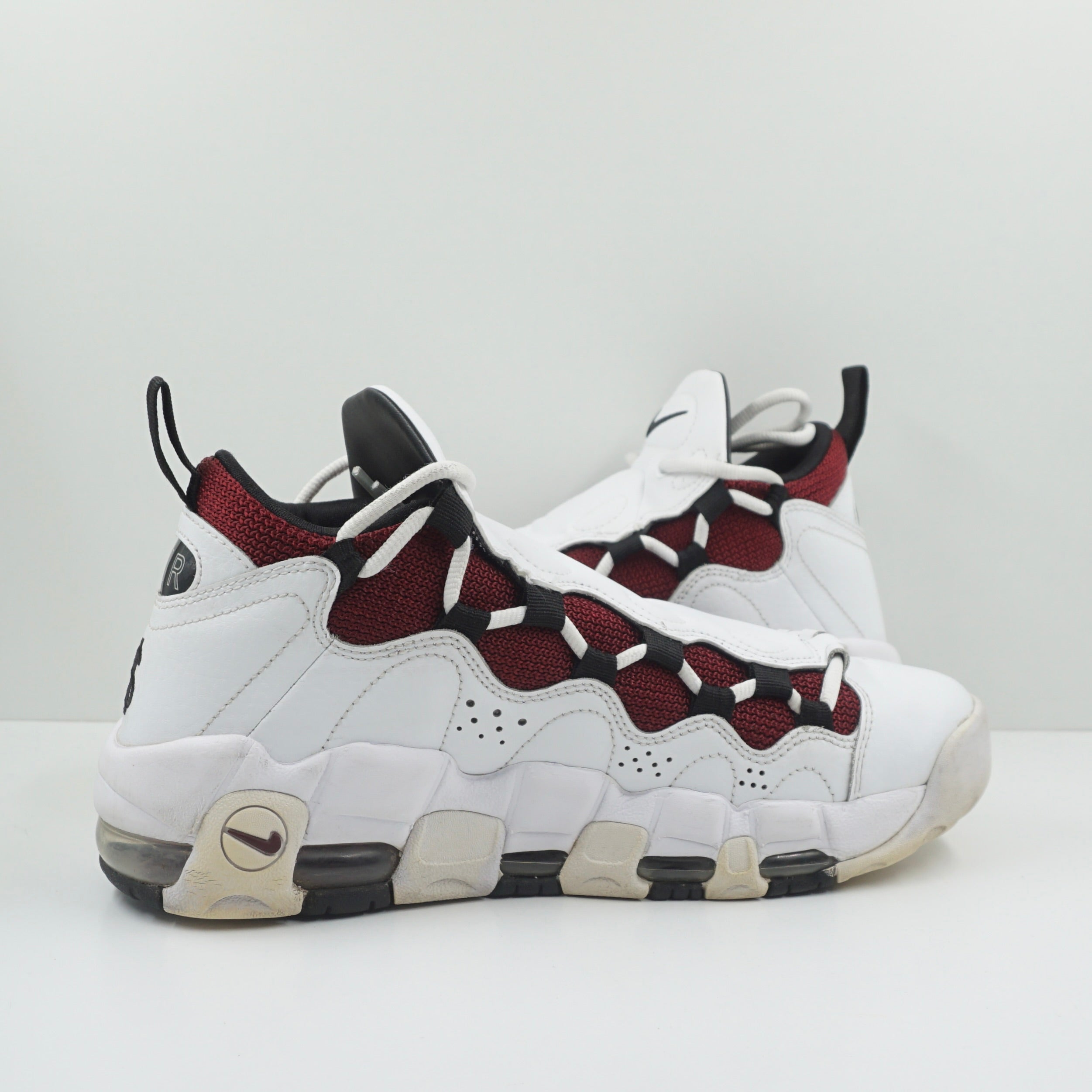 Nike Air More Money White Black Team Red