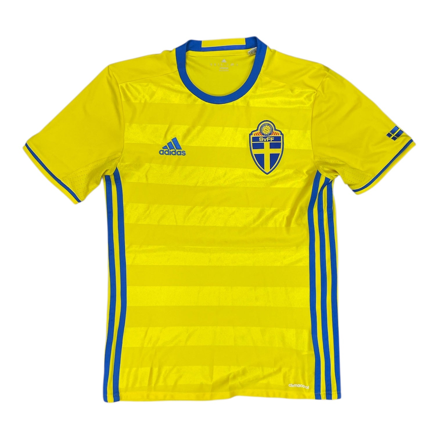 Adidas Sweden 2016/2017 Home Football Jersey