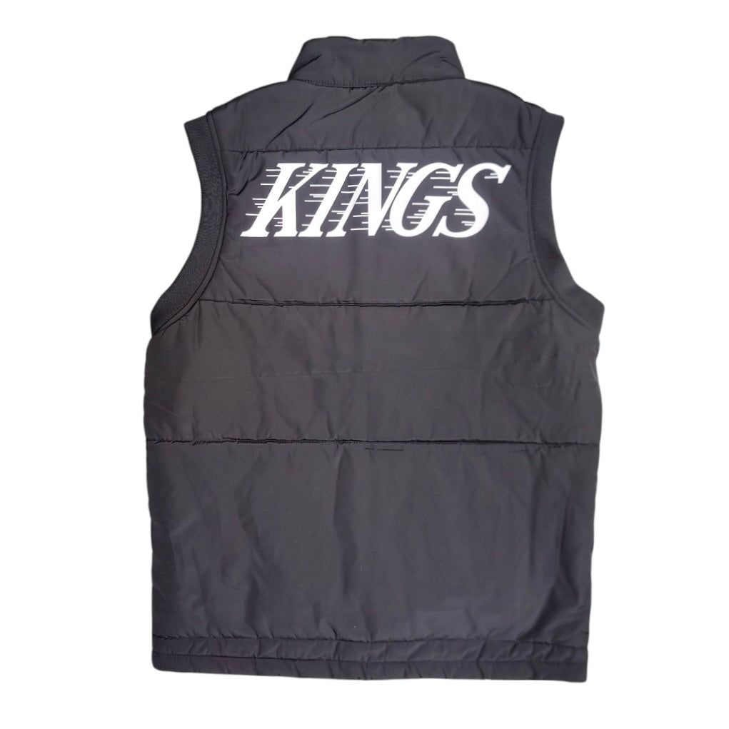 Mitchell & Ness Los Angeles Kings Black Puffer Vest