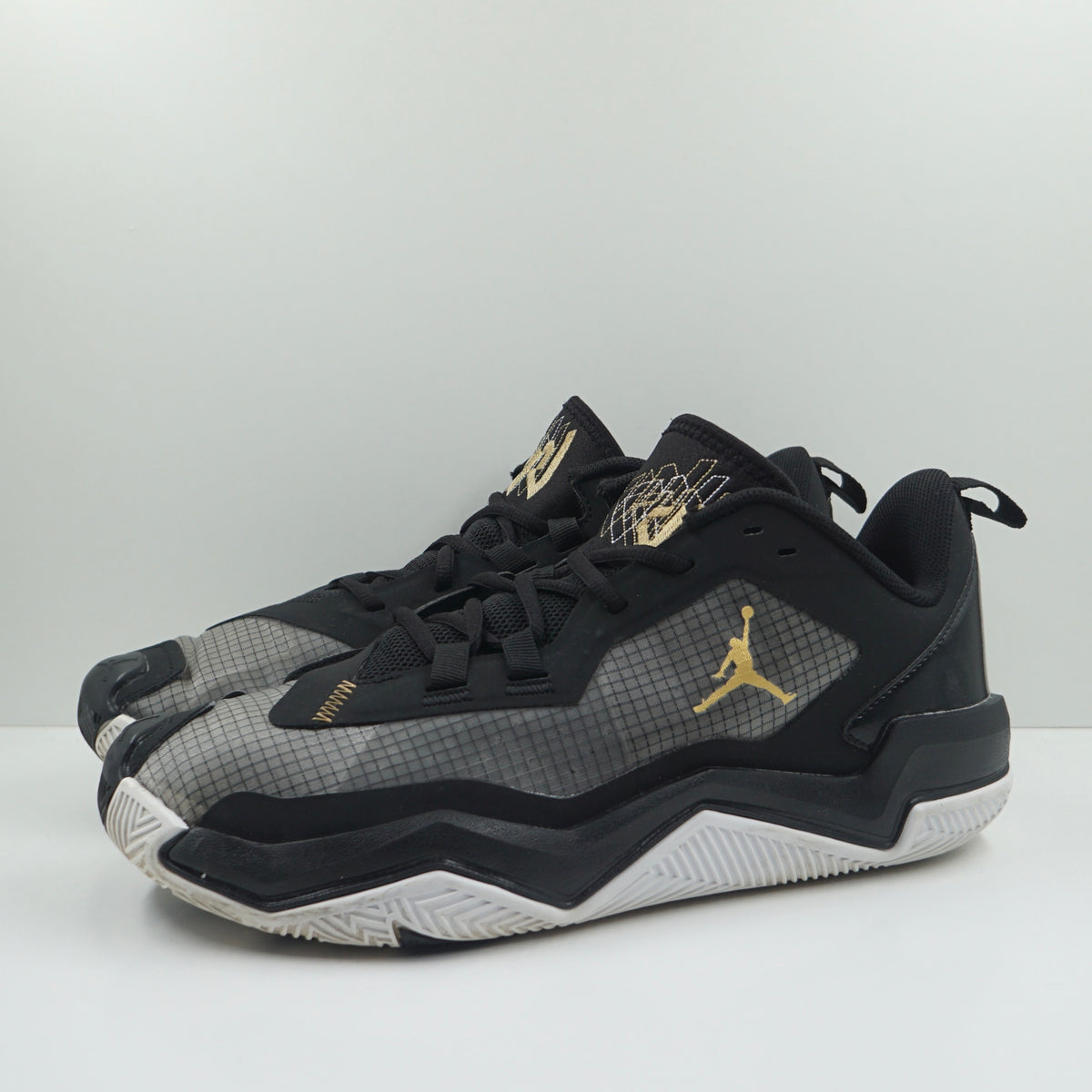 Jordan One Take 4 Black White Metallic Gold