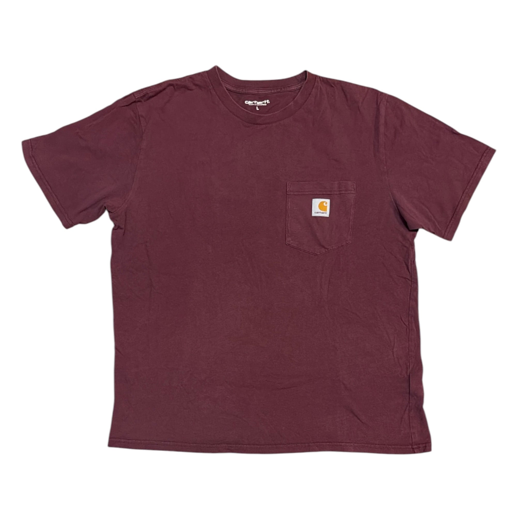Carhartt WIP S/S Pocket Burgundy Tshirt