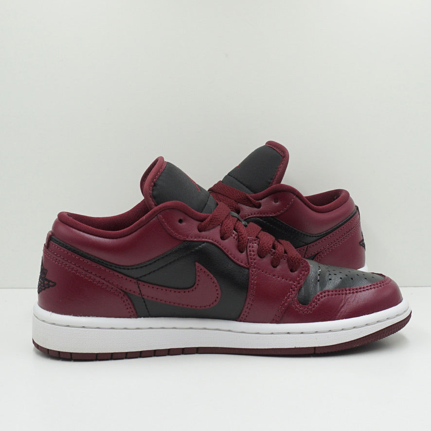 Jordan 1 Low Black Dark Beetroot (W)