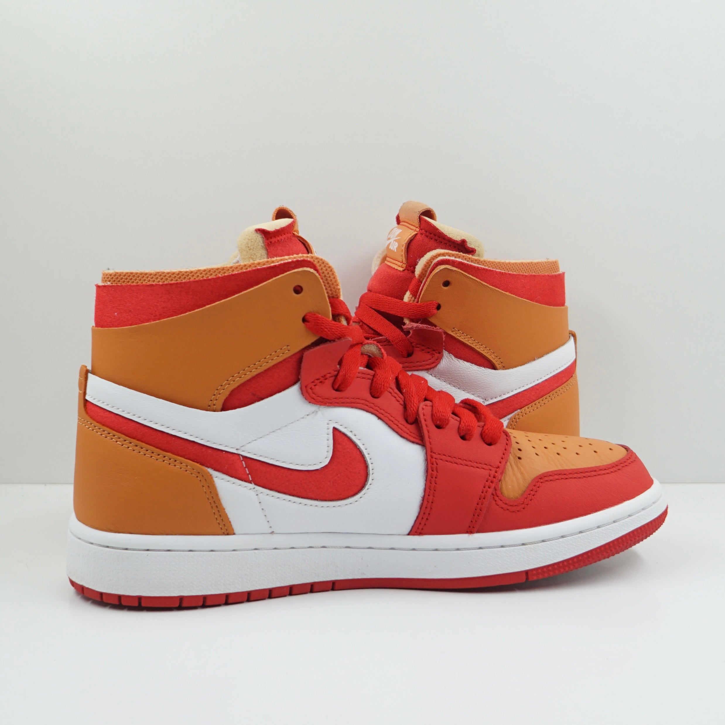 Jordan 1 High Zoom Air CMFT Fire Red Hot Curry (W)