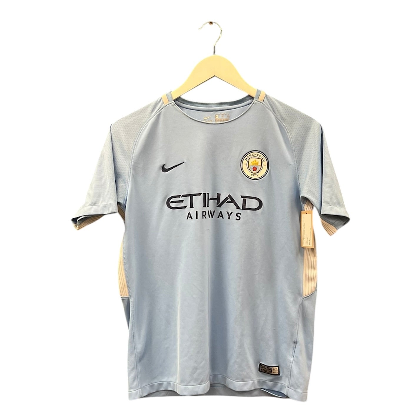 Nike Manchester City 2017/2018 Sané #19 Home Football Jersey (Youth)