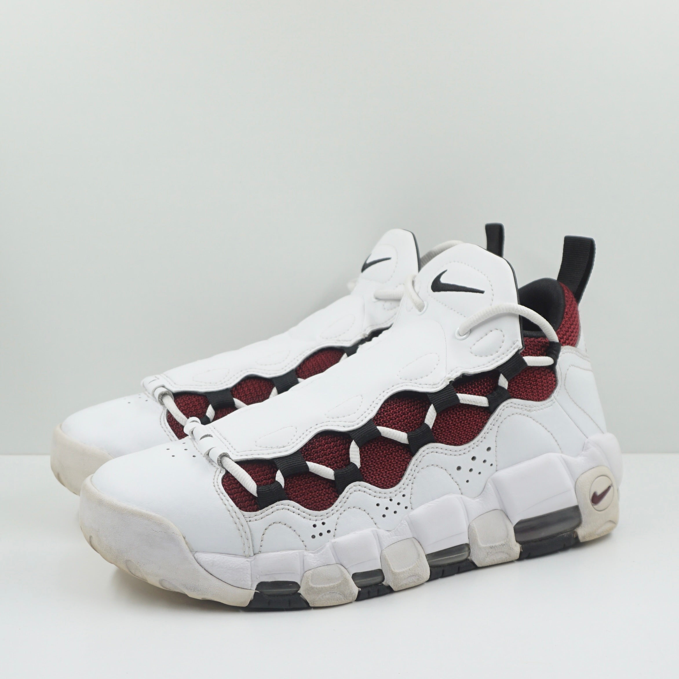 Nike Air More Money White Black Team Red