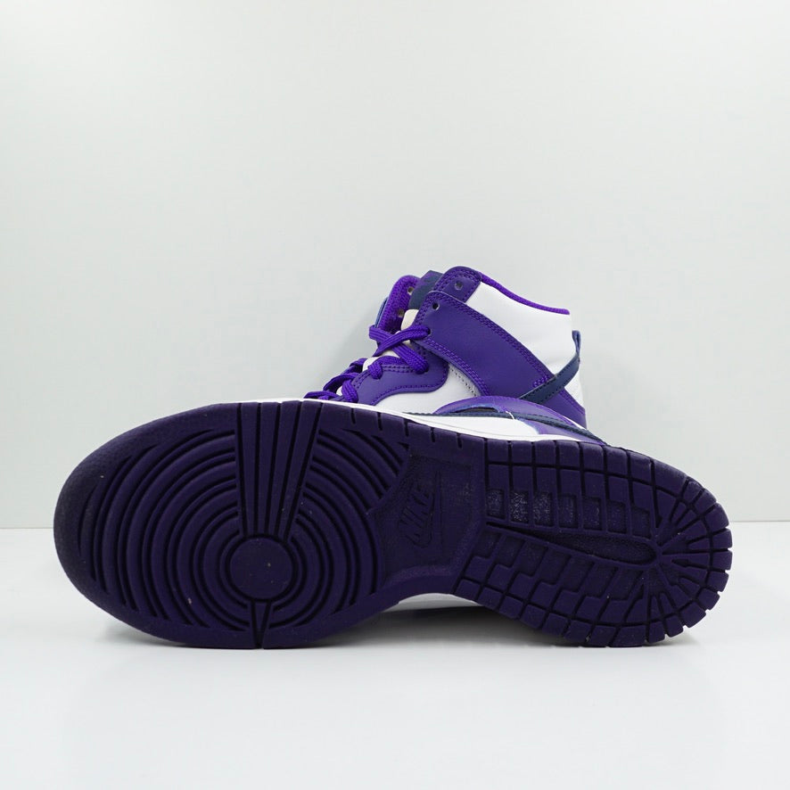 Nike Dunk High Electro Purple Midnight Navy (GS)