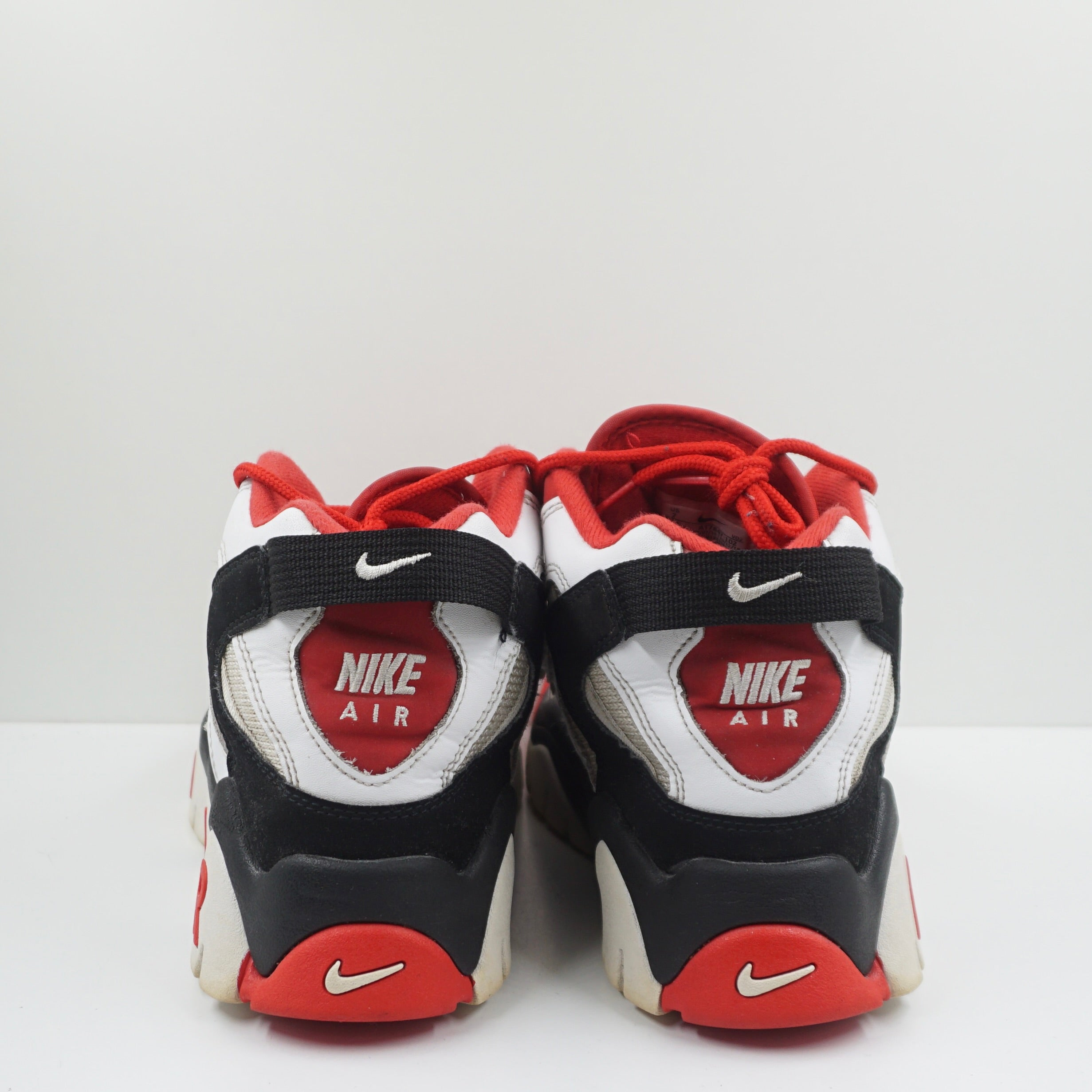 Nike Air Barrage Mid White Black Red
