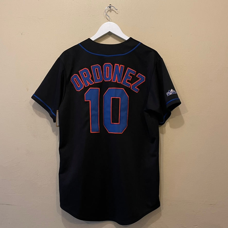 Majestic New York Mets Ordonez #10 Baseball Jersey