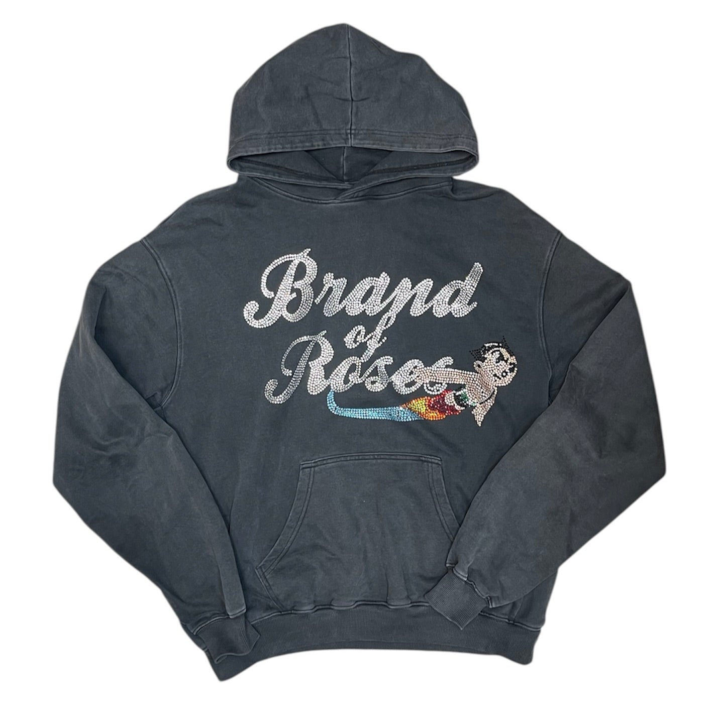 Brand Of Roses Astro Boy Rhinestone Hoodie