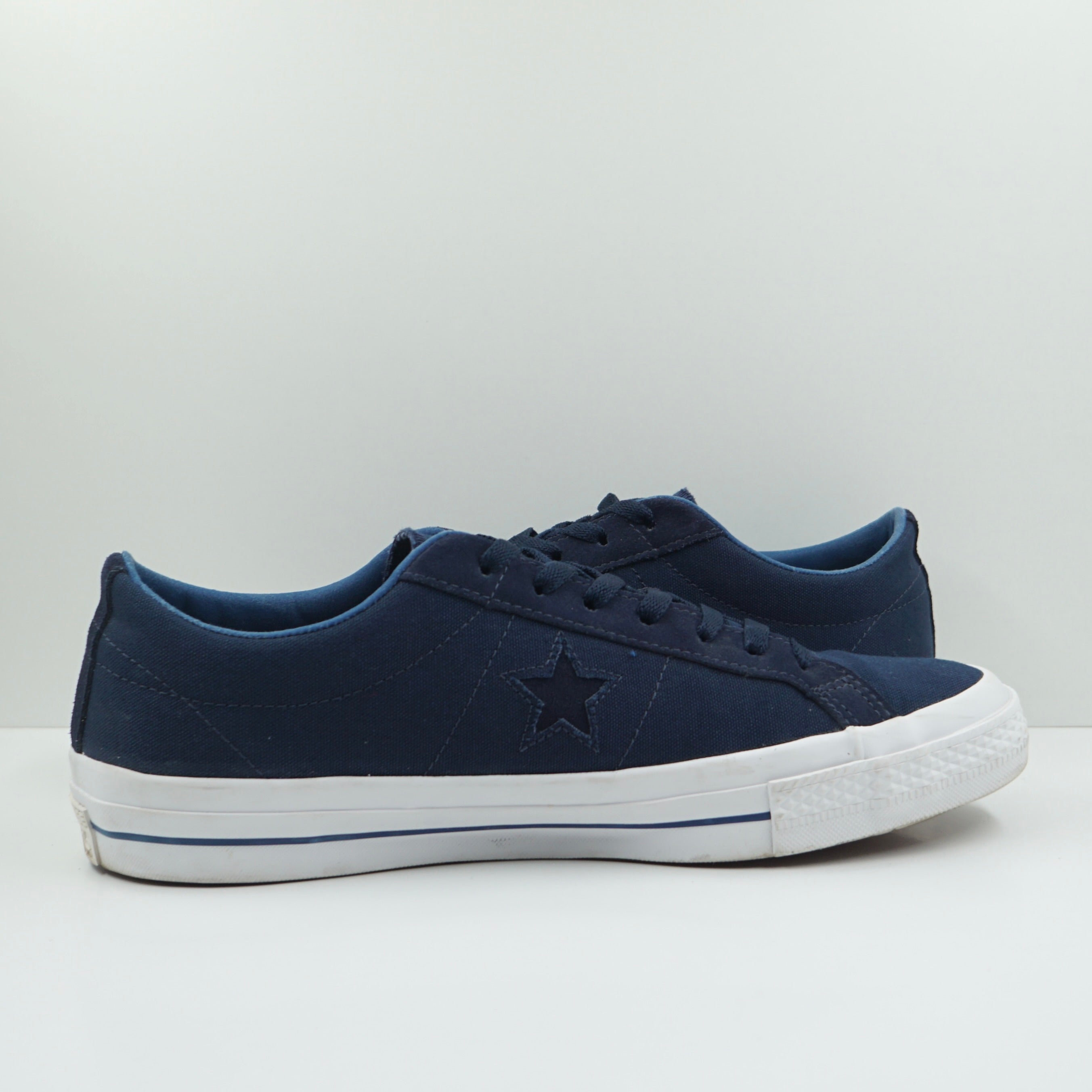 Converse One Star Canvas OX Navy
