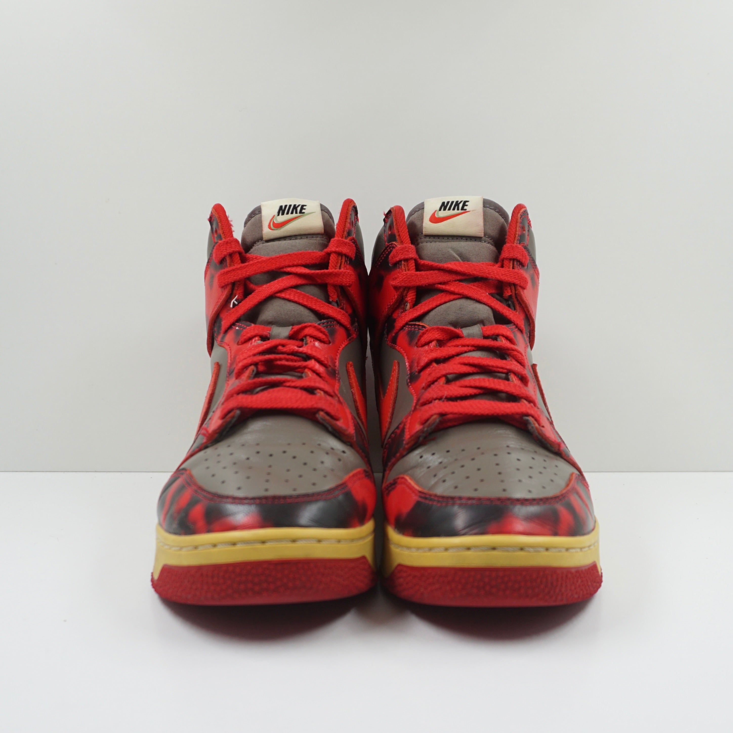 Nike Dunk High 1985 Red Acid Wash