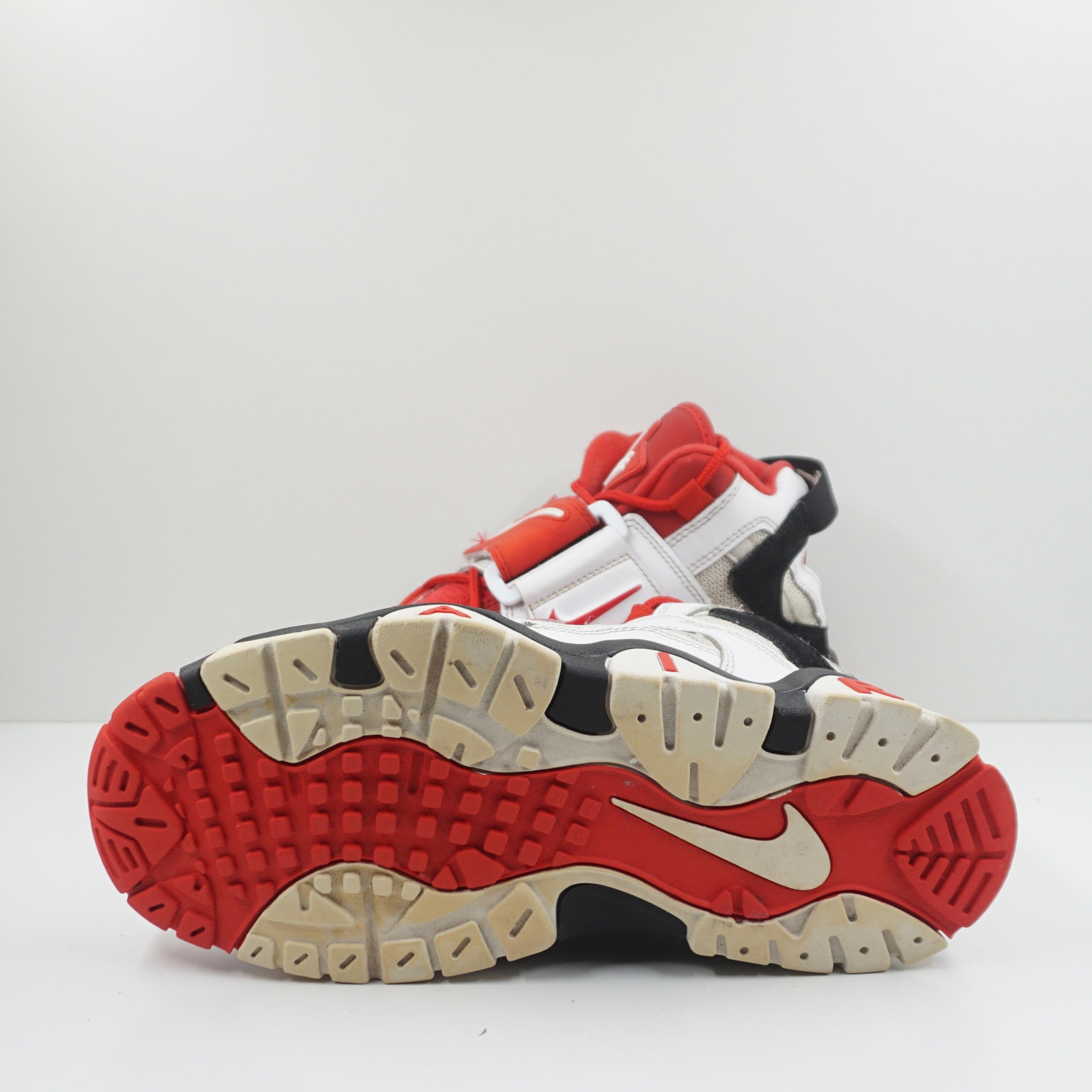 Nike Air Barrage Mid White Black Red