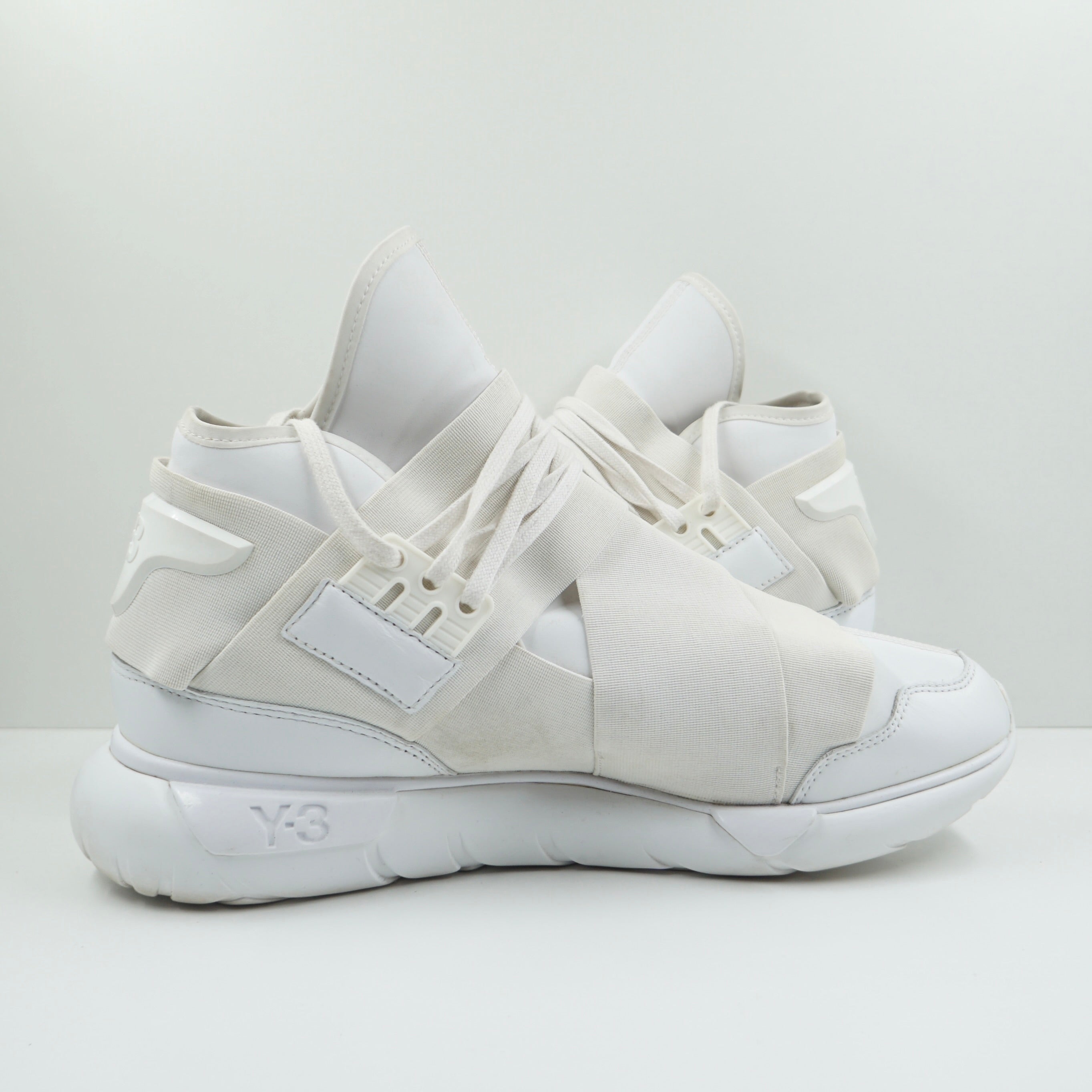 Adidas Y-3 Qasa High Triple White