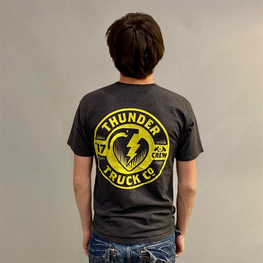 Thunder Trucks Crew 2017 Charged Grenade Grey Tshirt
